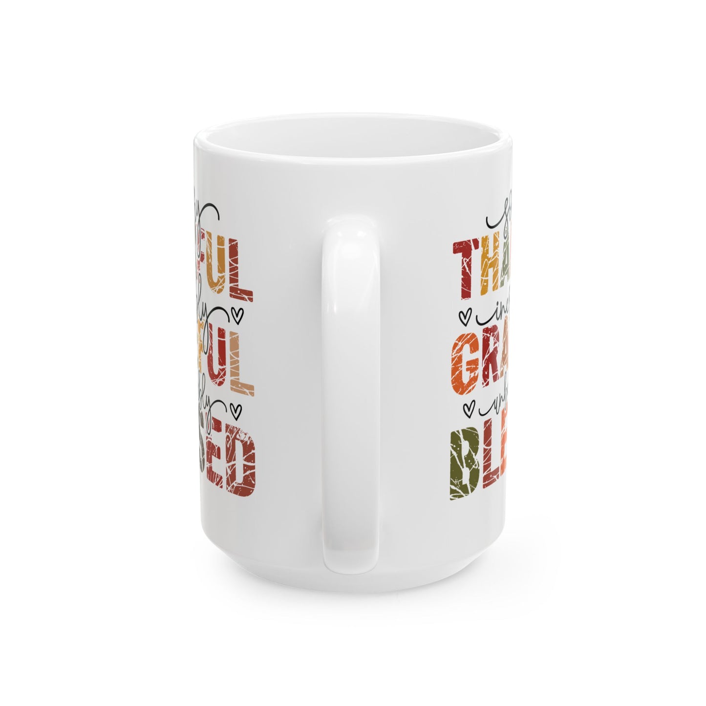 🍂 So Very Thankful • Incredibly Grateful • Unbelievably Blessed – Fall Typography Mug ✨☕