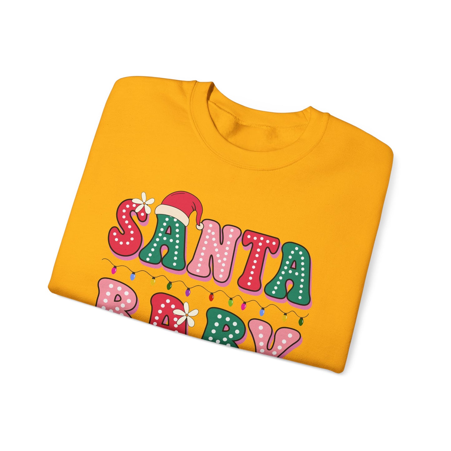🎅✨ Santa Baby Retro Sweatshirt – Cute & Festive Holiday Style