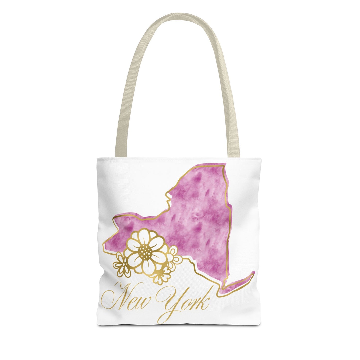 🗽 New York State Floral Tote Bag – Chic, Practical & City Charm 🌸