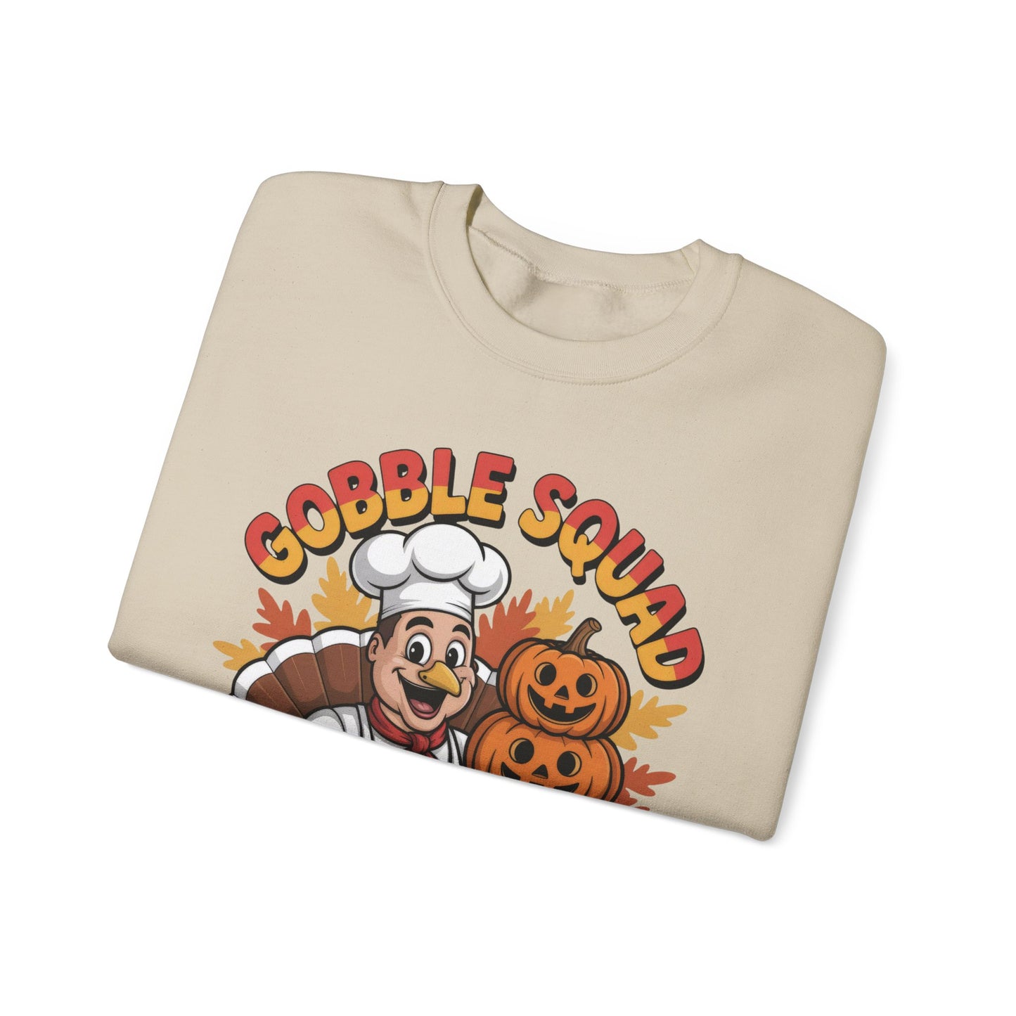 🦃🍂 Gobble Squad Thanksgiving Sweatshirt – Fun Fall Vibes for the Season