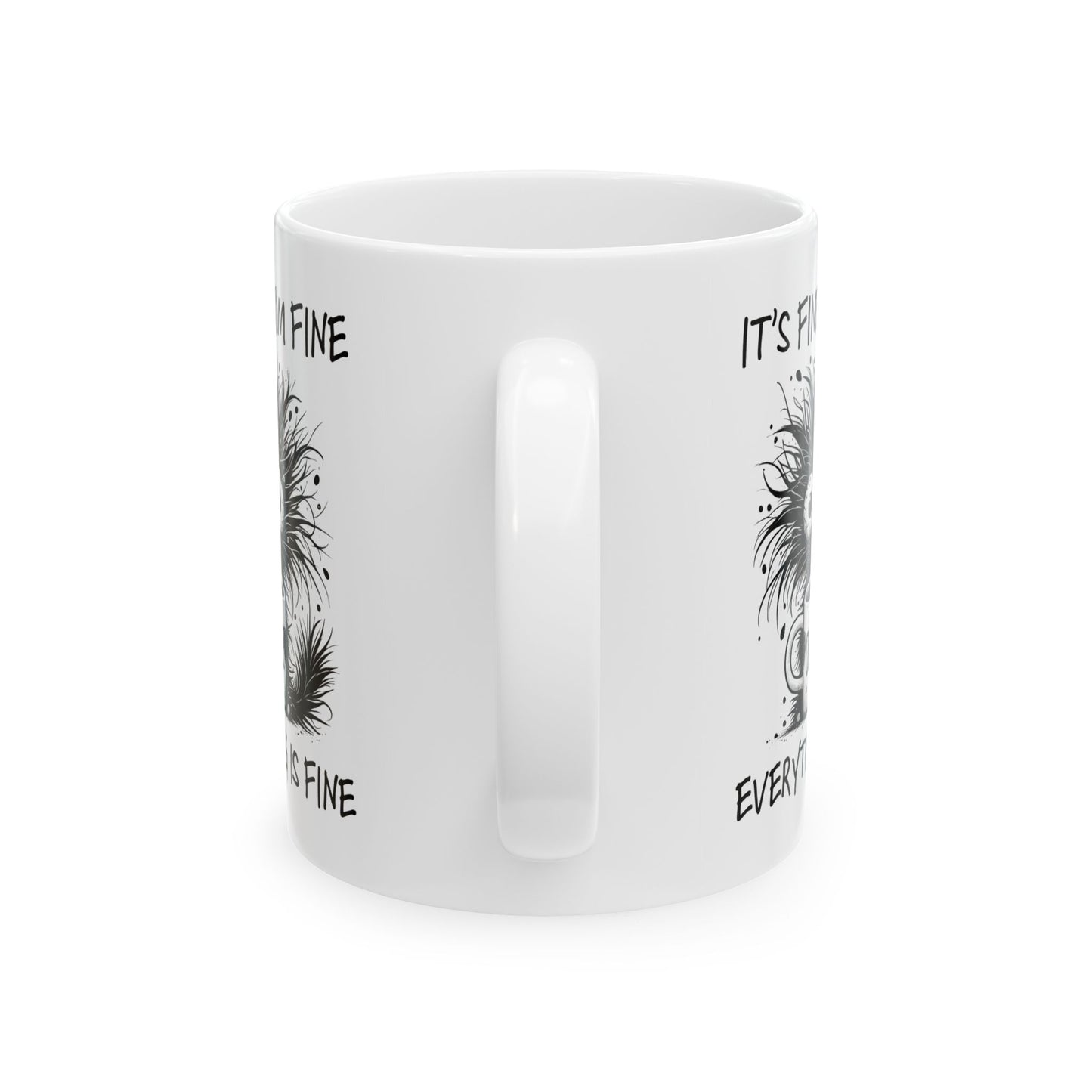 ☕ "Está bien" – Taza divertida para amantes del café y del humor