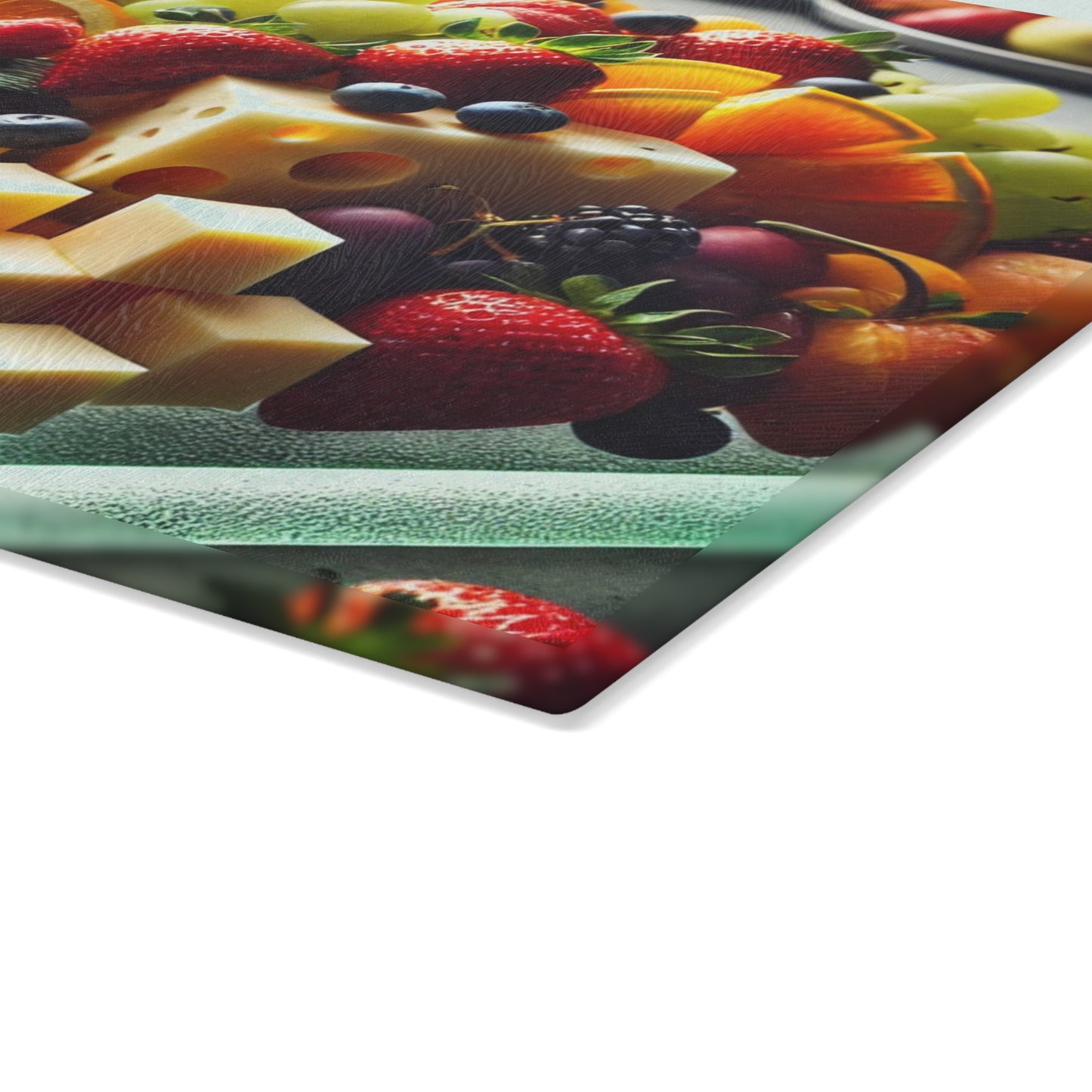 Exhibición de frutas y quesos, tabla de quesos, tabla de frutas, tabla de charcutería, bandeja de frutas, ideas para tablas de quesos, decoración de cocina, bandeja para servir
