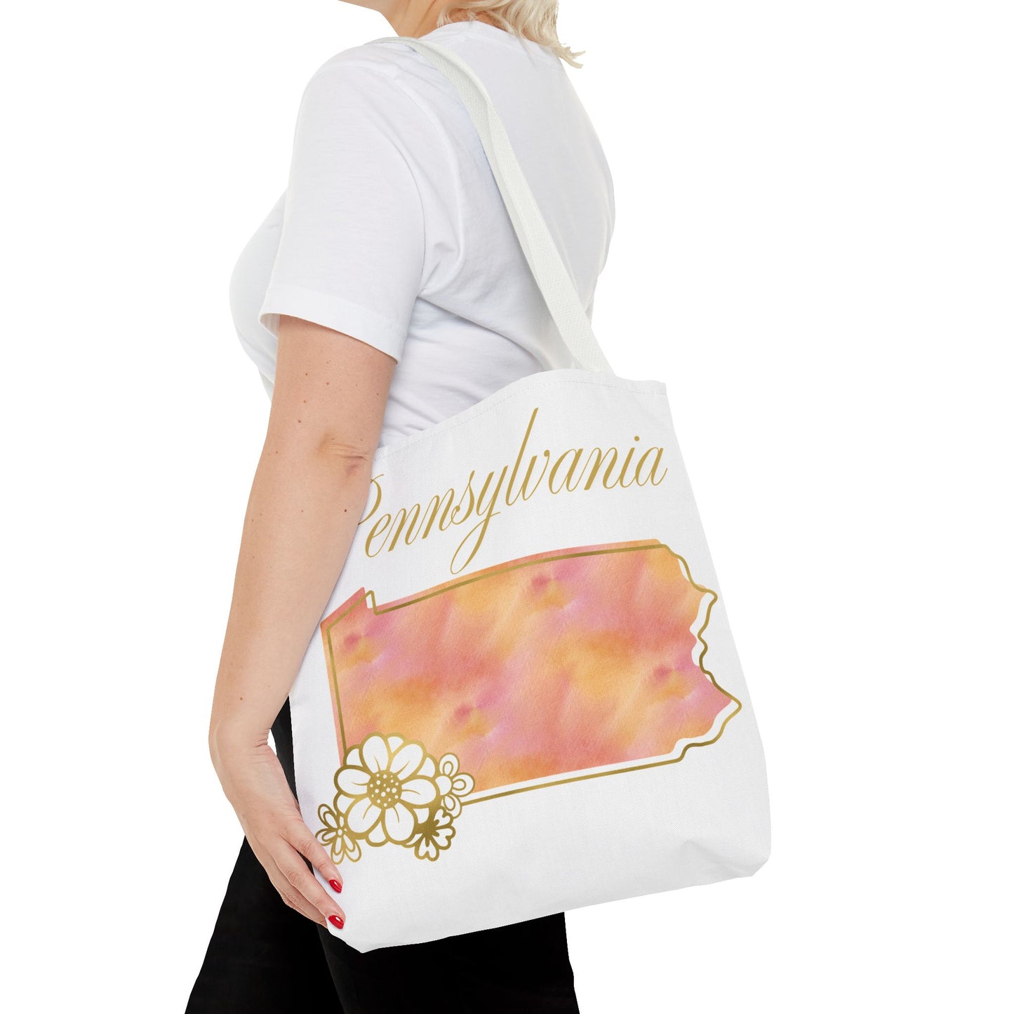 🌸 Pennsylvania State Floral Tote Bag – Elegant, Practical & Historic Charm 👜
