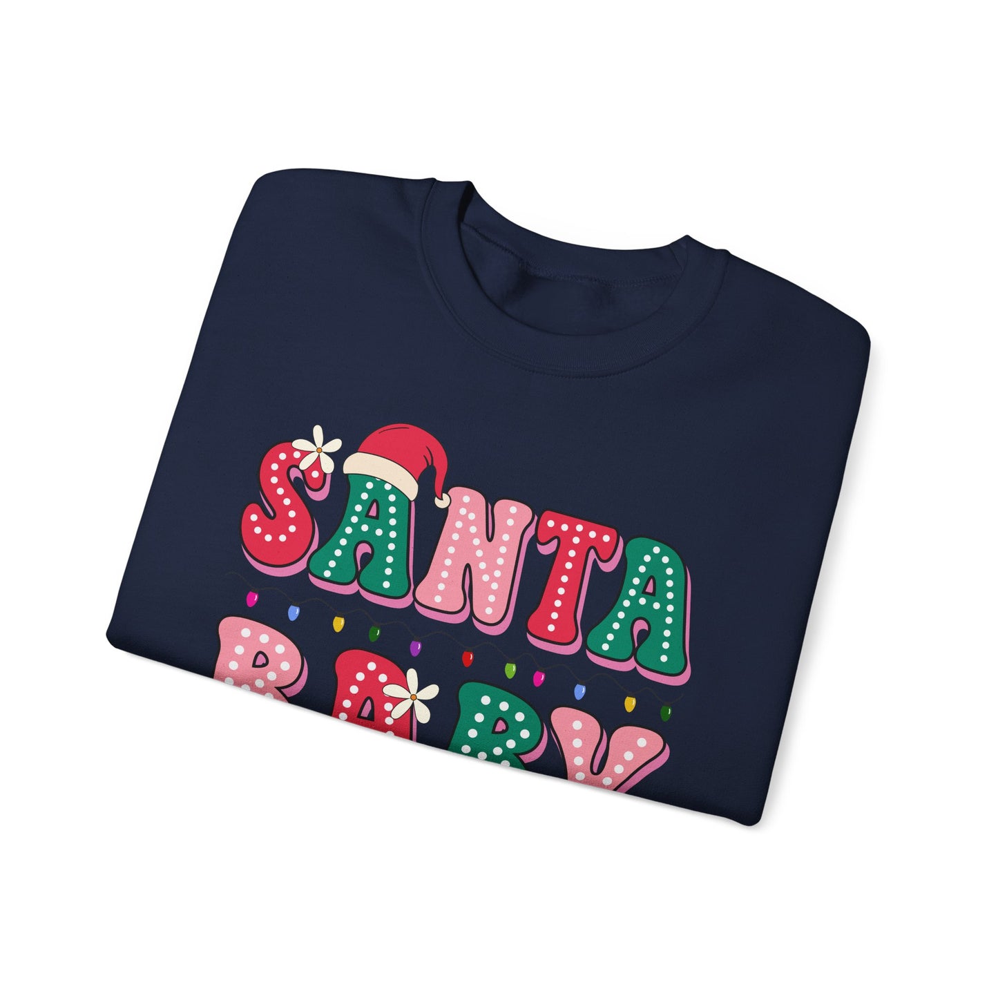 🎅✨ Santa Baby Retro Sweatshirt – Cute & Festive Holiday Style