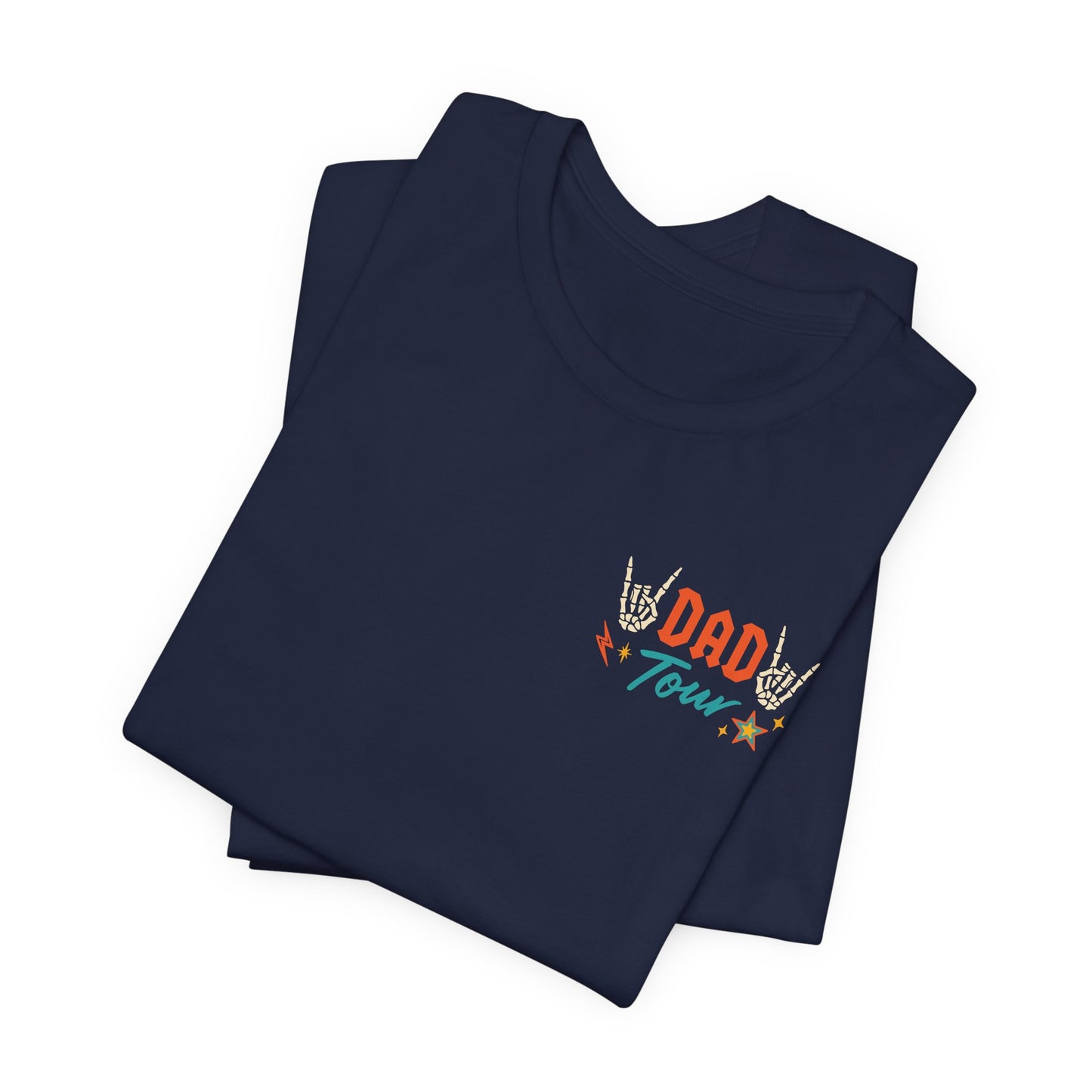 🎤 DAD TOUR – Camiseta divertida para papá inspirada en un concierto