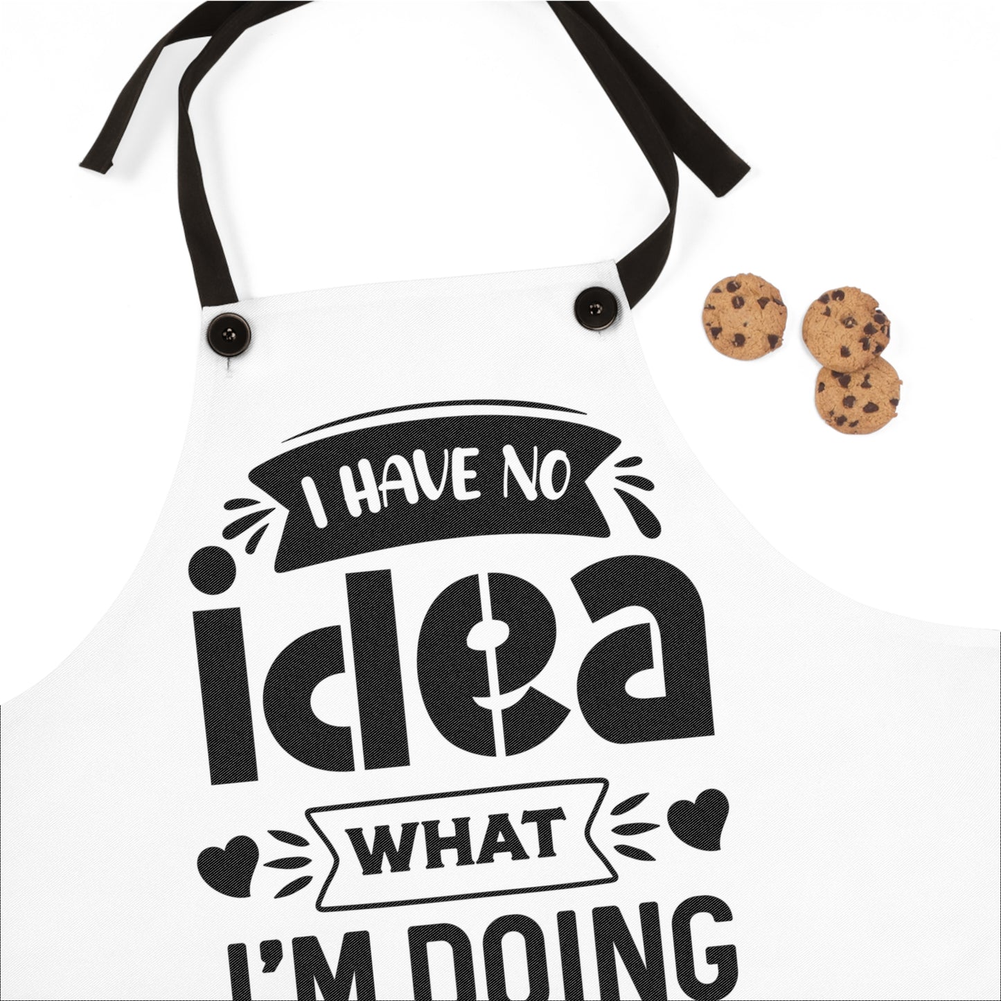 🤷‍♀️🍴 Delantal “No tengo ni idea de lo que estoy haciendo” – Caos en la cocina con un toque de humor