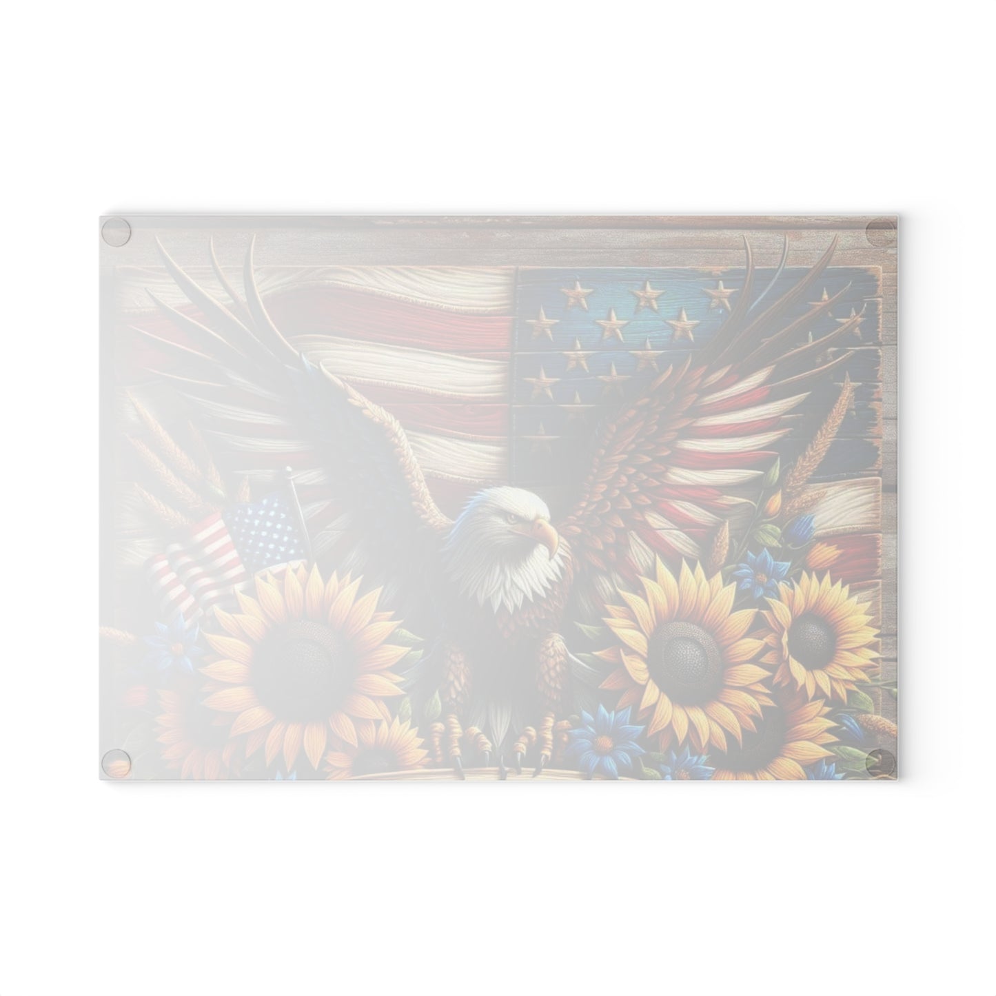 Tabla de cortar con águila, cocina rústica, decoración de vida silvestre, arte de cocina con águila, regalo de águila, águila americana, tabla de charcutería, decoración natural