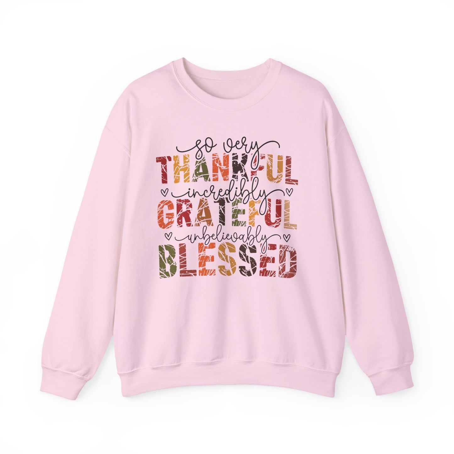 🤎✨ So Very Thankful, Incredibly Grateful, Unbelievably Blessed – Cozy Fall Sweatshirt 🍂🧡