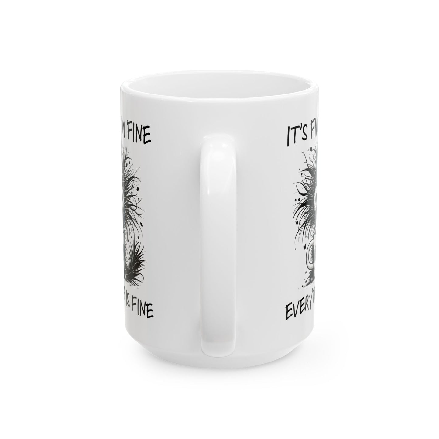 ☕ "Está bien" – Taza divertida para amantes del café y del humor