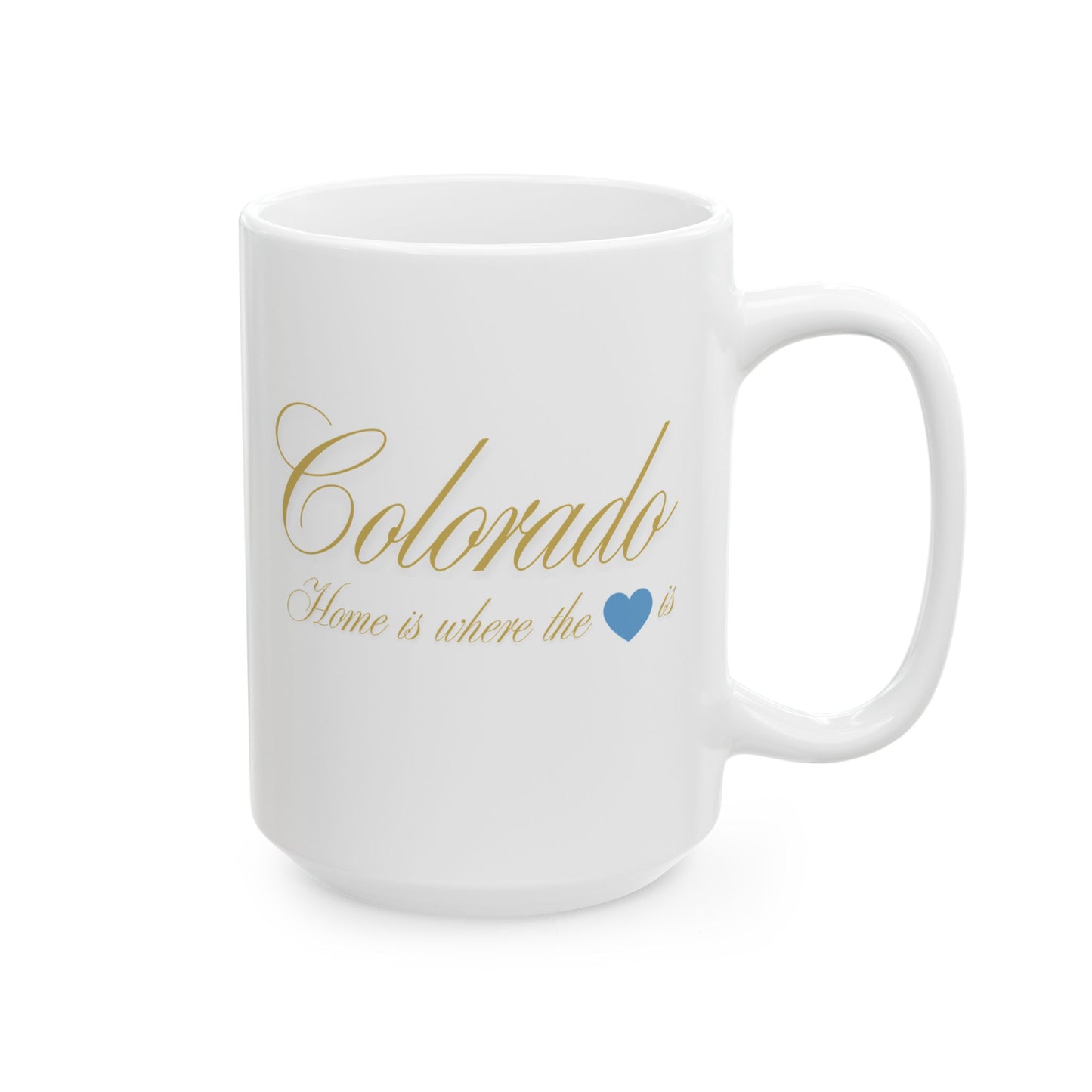 ☕ Home is Where the ❤️ Is – Colorado Mug – Mountain Views & Cozy Brews 🏔️