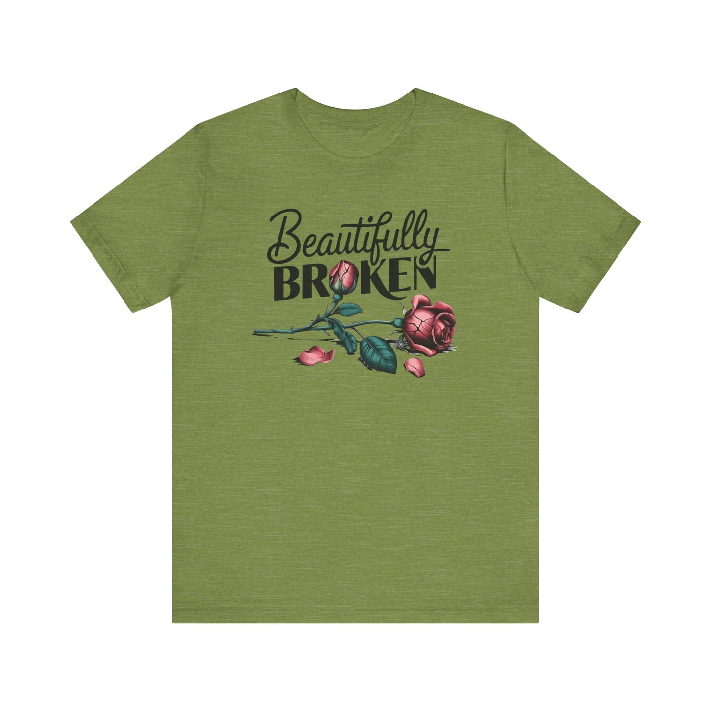 Camiseta Rosa “Beautifully Broken”: una camiseta empoderante con una elegancia suave
