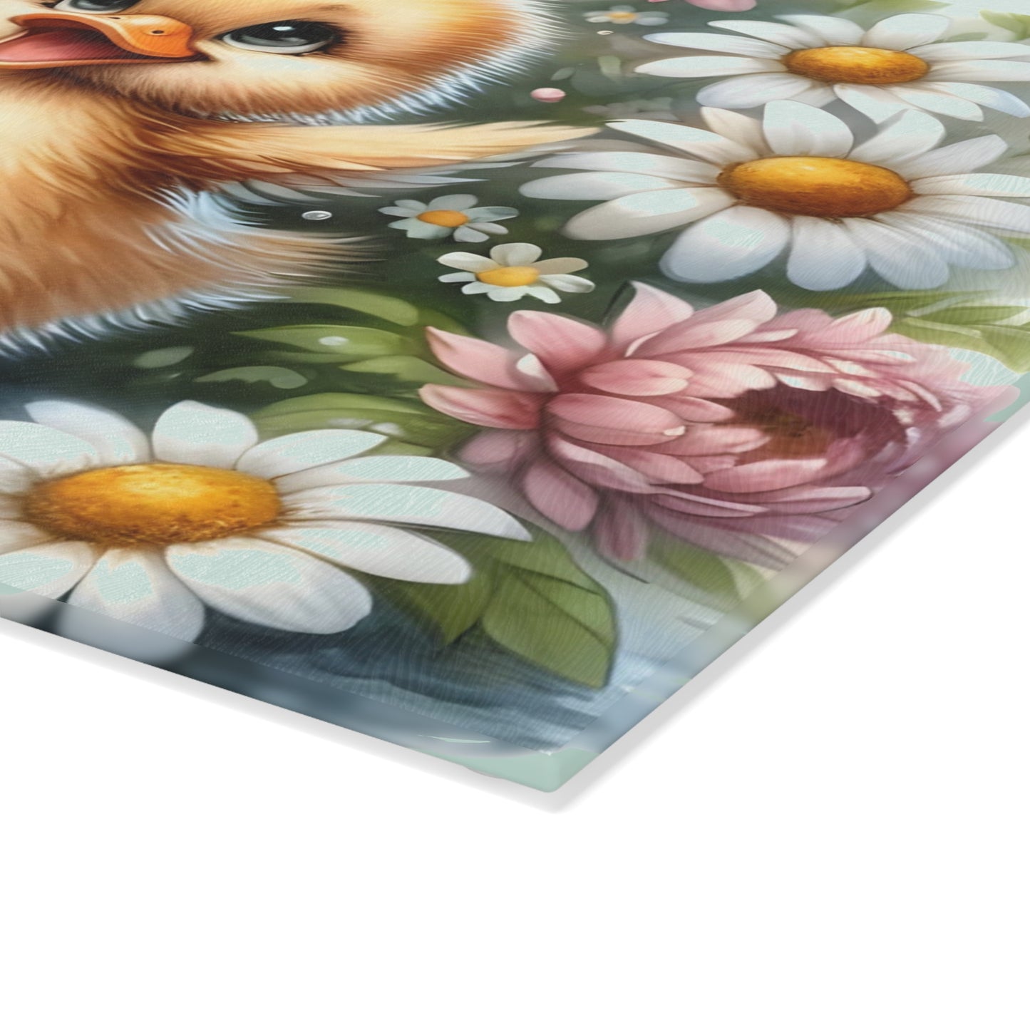 🐥🌸 Cheerful Duckling Cutting Board – Playful Springtime Charm for Your Kitchen 🌼✨
