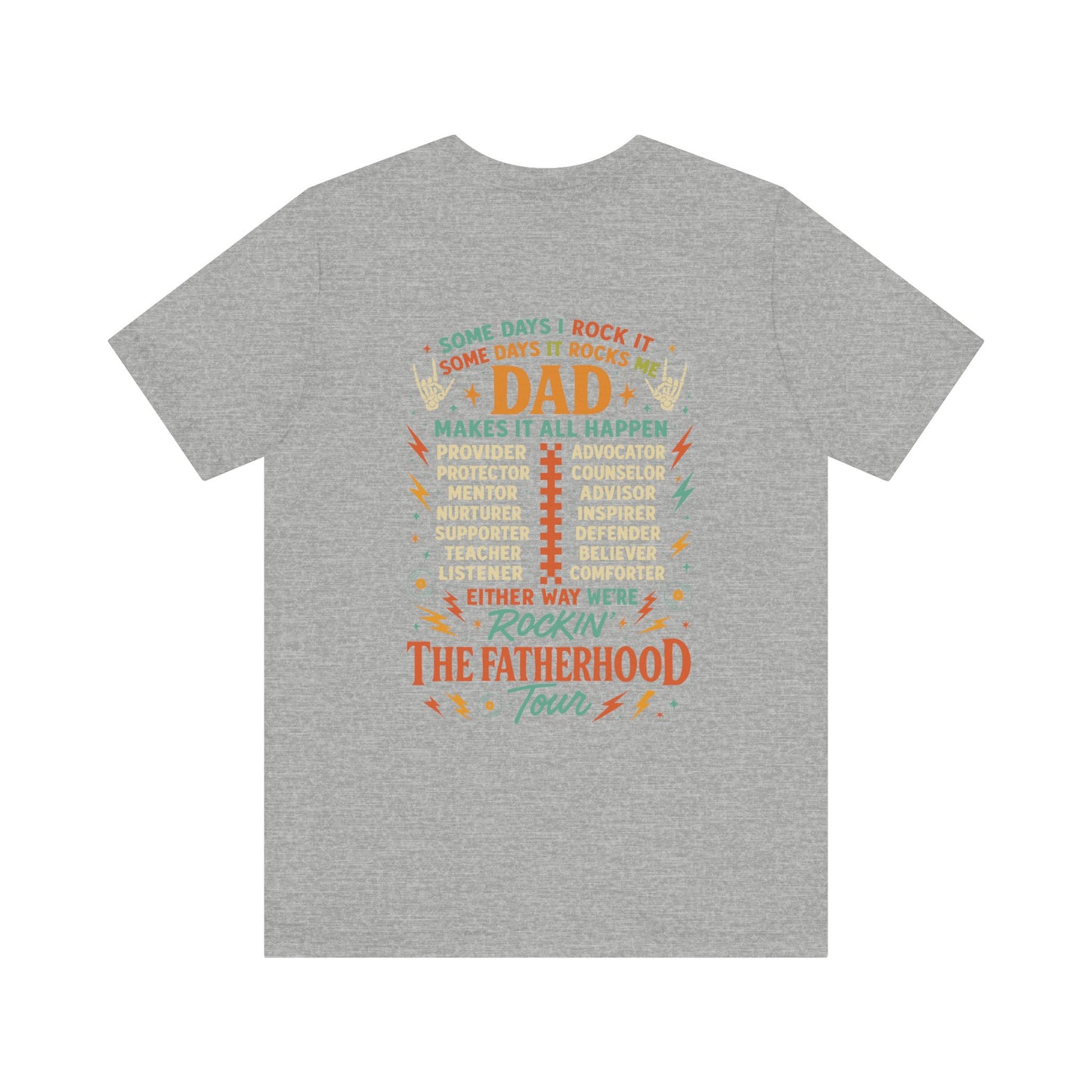 🎤 DAD TOUR – Camiseta divertida para papá inspirada en un concierto