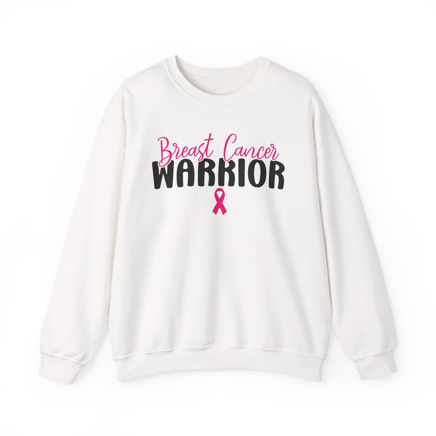 🎀💪 Breast Cancer Warrior Sweatshirt – Survivor Strength & Awareness Crewneck