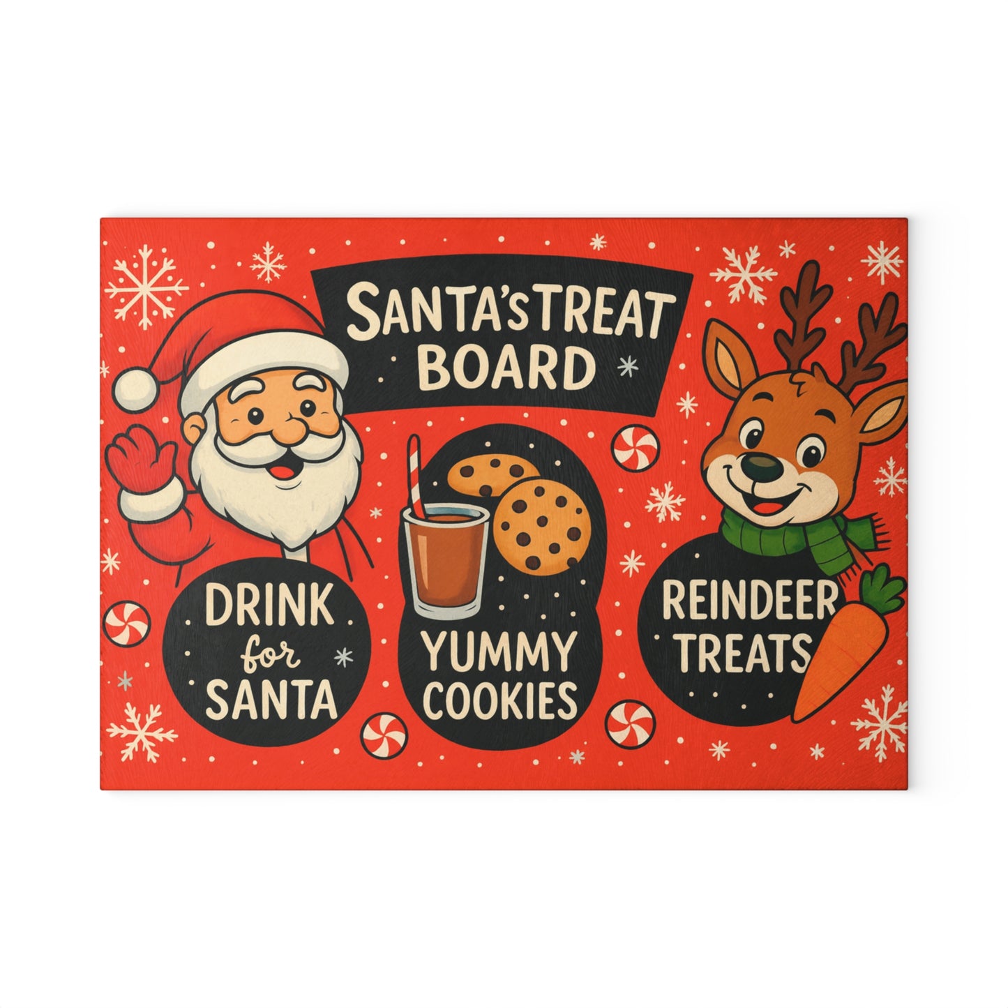🎄🍪 Santa’s Treat Board – Magical Holiday Tradition for Kids 🎅🥛🦌