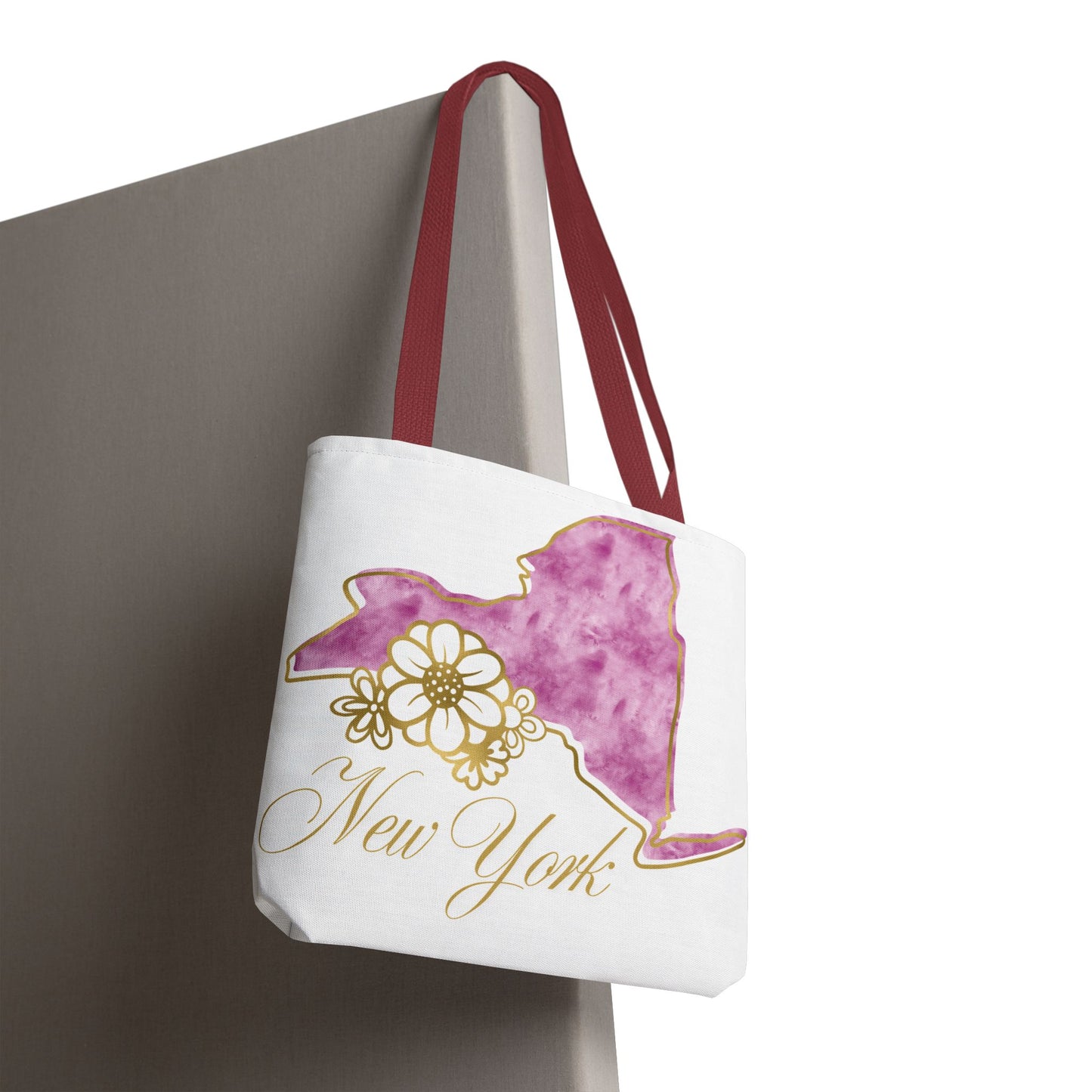 🗽 New York State Floral Tote Bag – Chic, Practical & City Charm 🌸