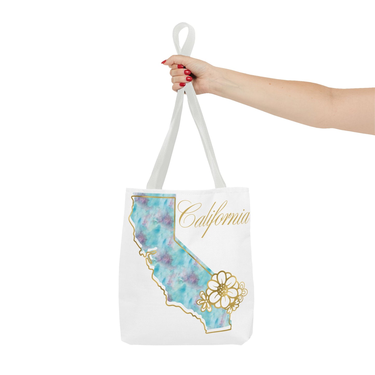 🌸 California State Floral Tote Bag – Elegant, Artistic & Practical 👜