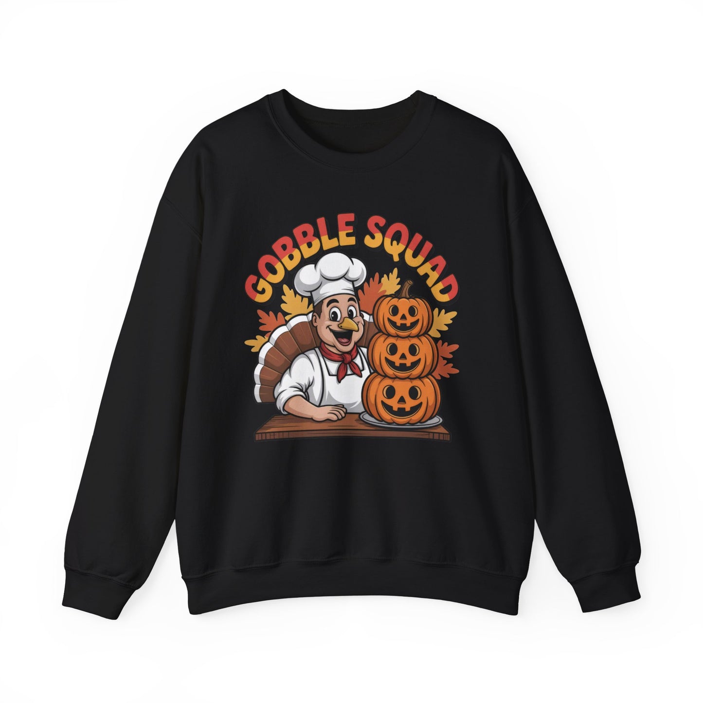 🦃🍂 Gobble Squad Thanksgiving Sweatshirt – Fun Fall Vibes for the Season