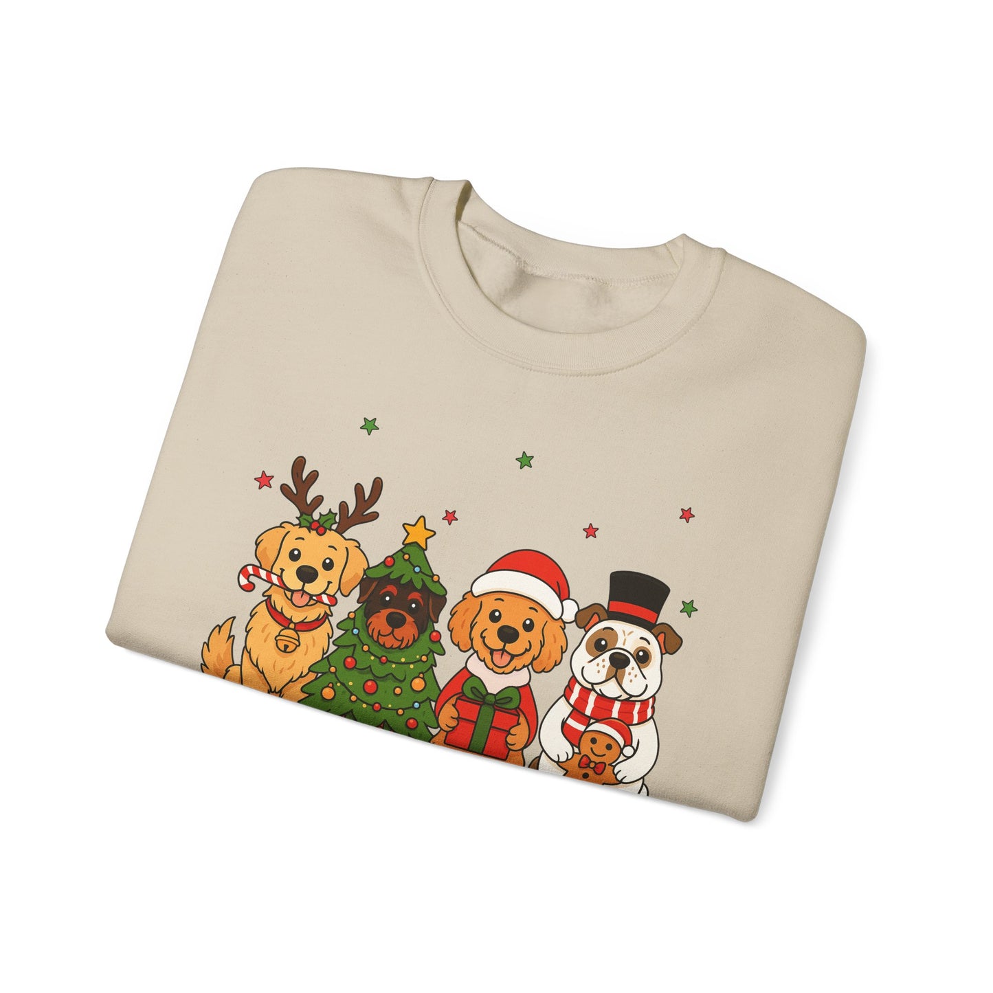 🐶🎄 Merry Woofmas Sweatshirt – Festive Dog Lovers Holiday Crewneck