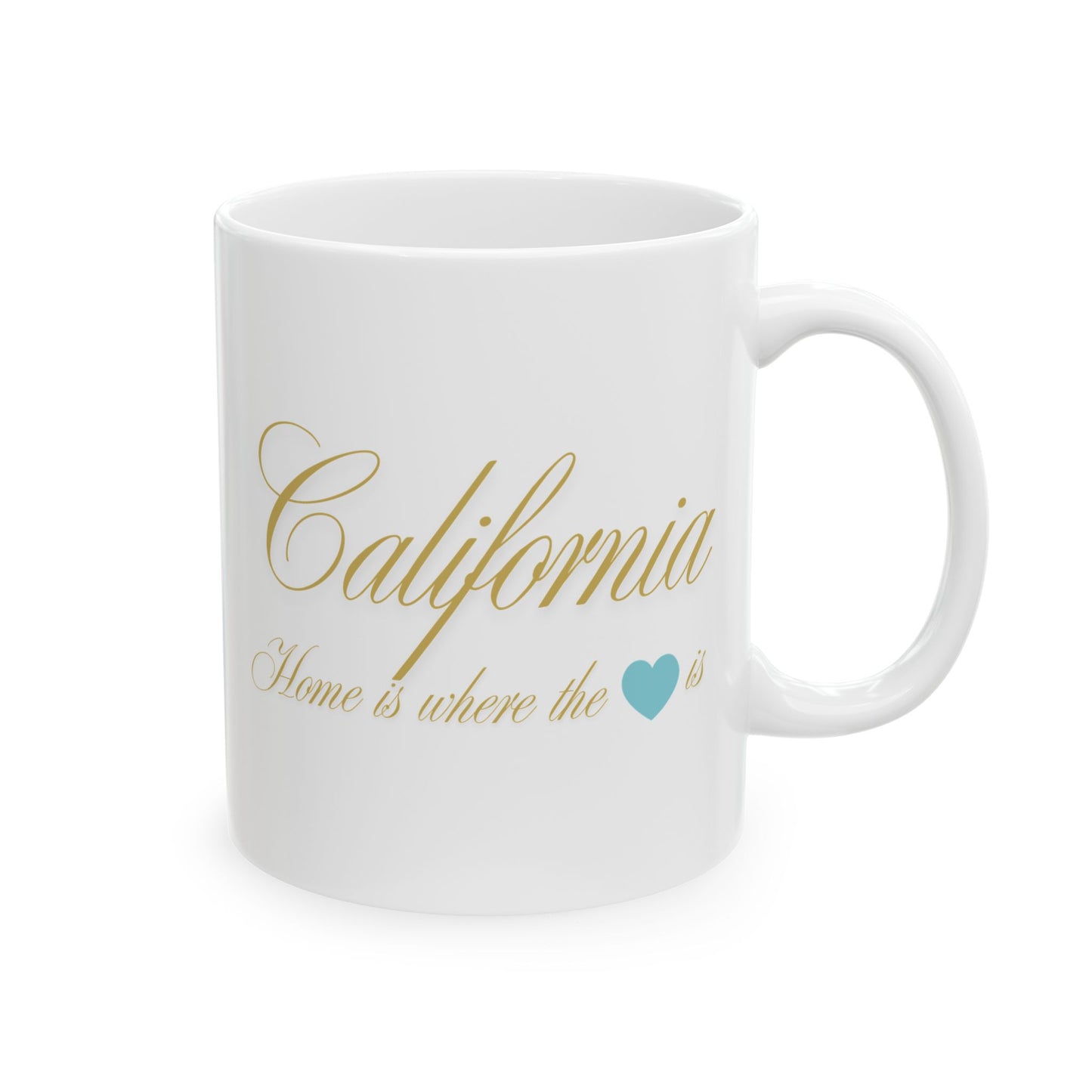 ☕ Home is Where the ❤️ Is – California Mug – Golden State Morning Bliss 🌅
