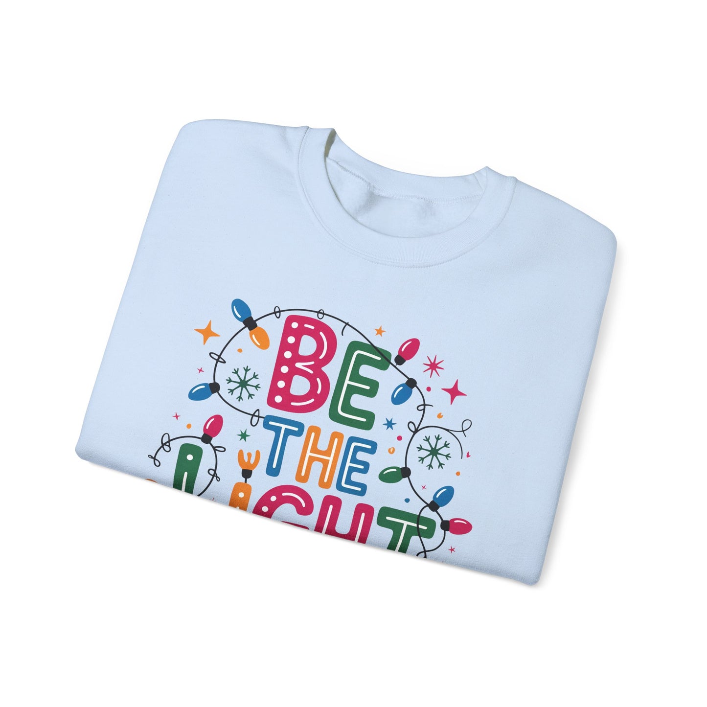✨🕯️ Be The Light – Matthew 5:14 Sweatshirt 🌟🎄