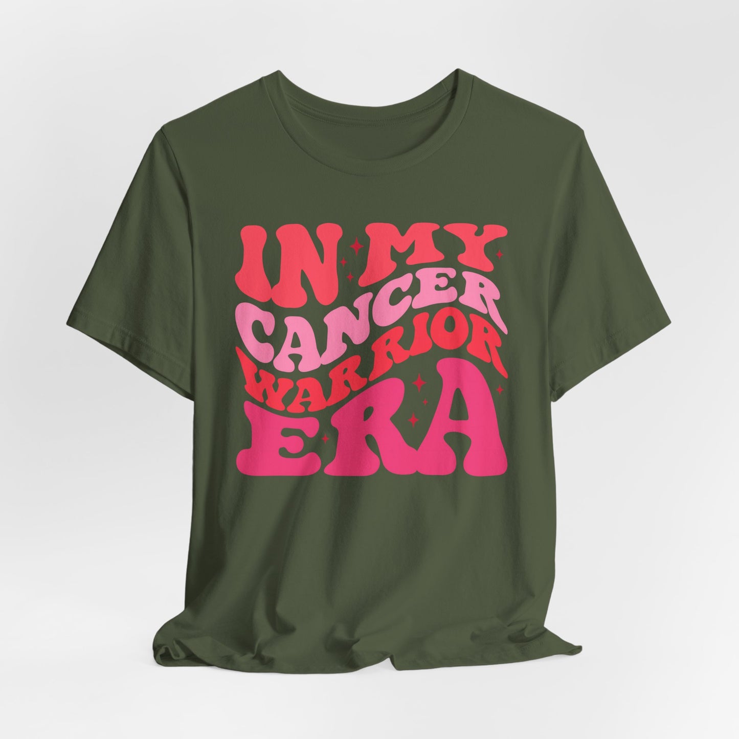💖👕 In My Cancer Warrior Era T-Shirt – Retro Pink Awareness Tee 🎀