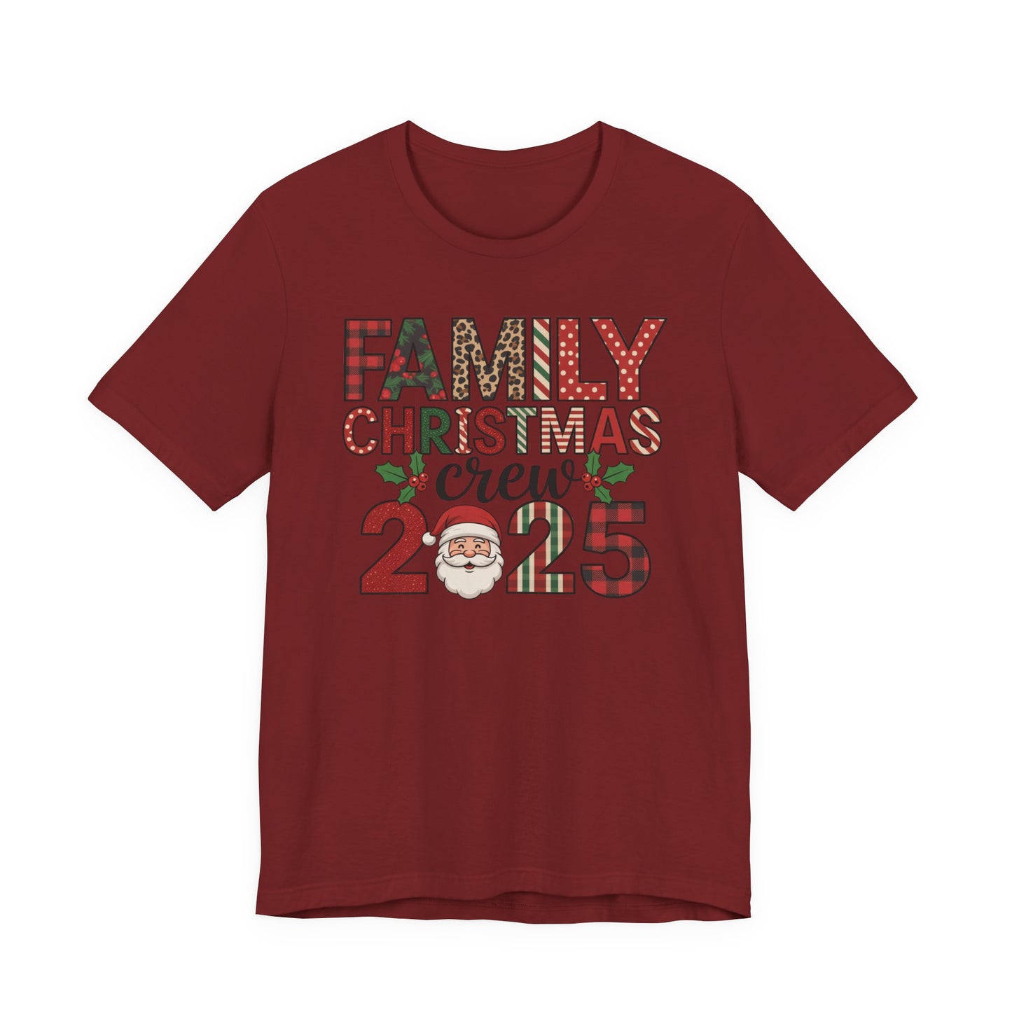 🎅 Family Christmas Crew 2025 T-Shirt – Matching Holiday Santa Tee 🌲✨