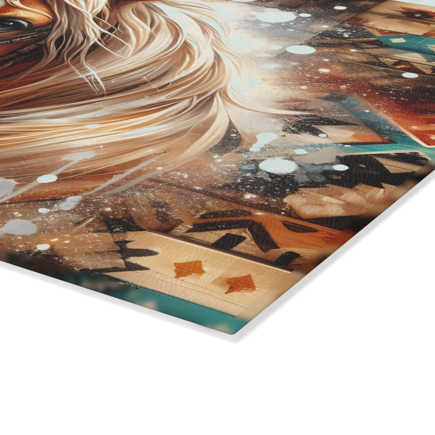 🐎🌵 Western Horse Cutting Board – Rustic Boho Aztec Kitchen Décor 🤎✨