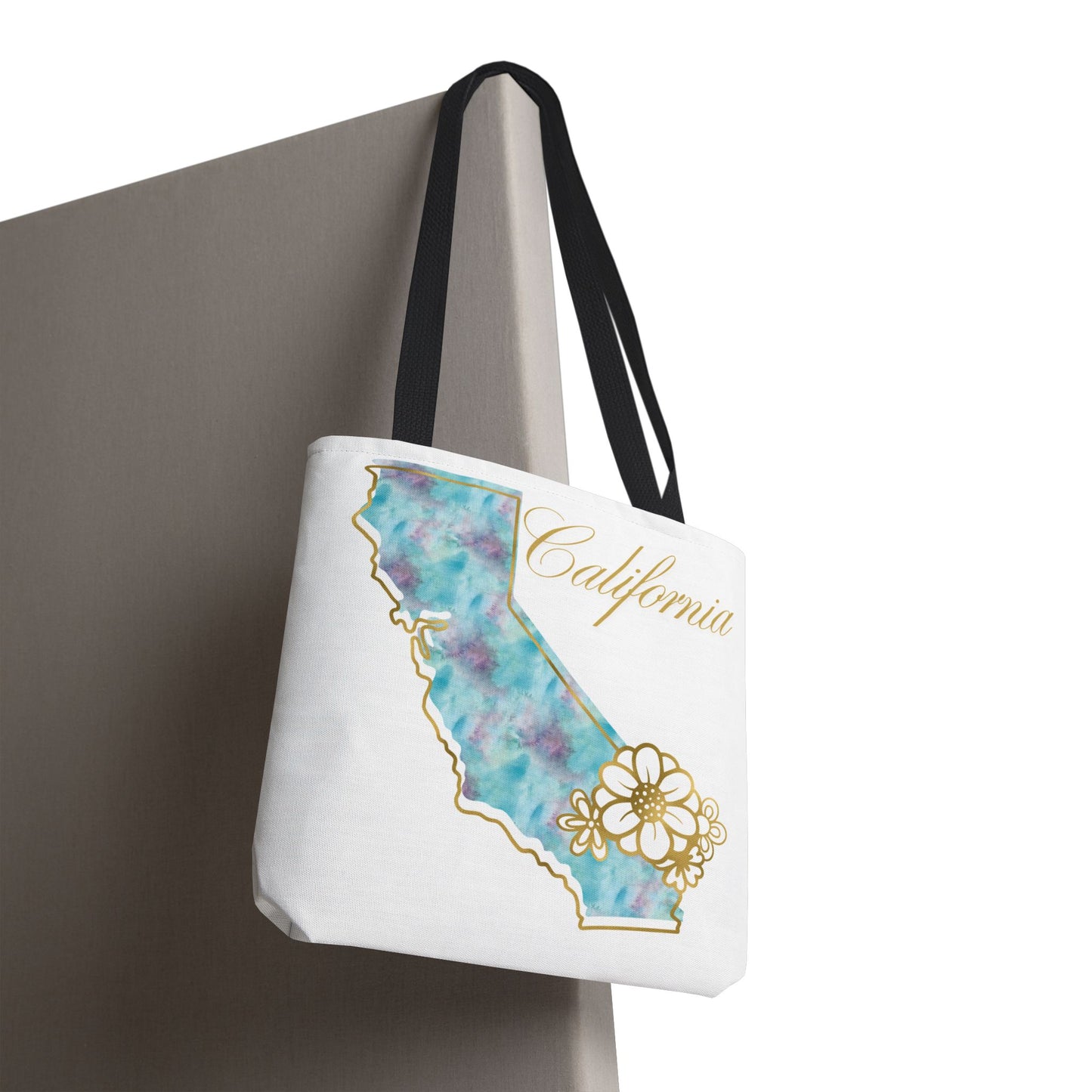 🌸 California State Floral Tote Bag – Elegant, Artistic & Practical 👜