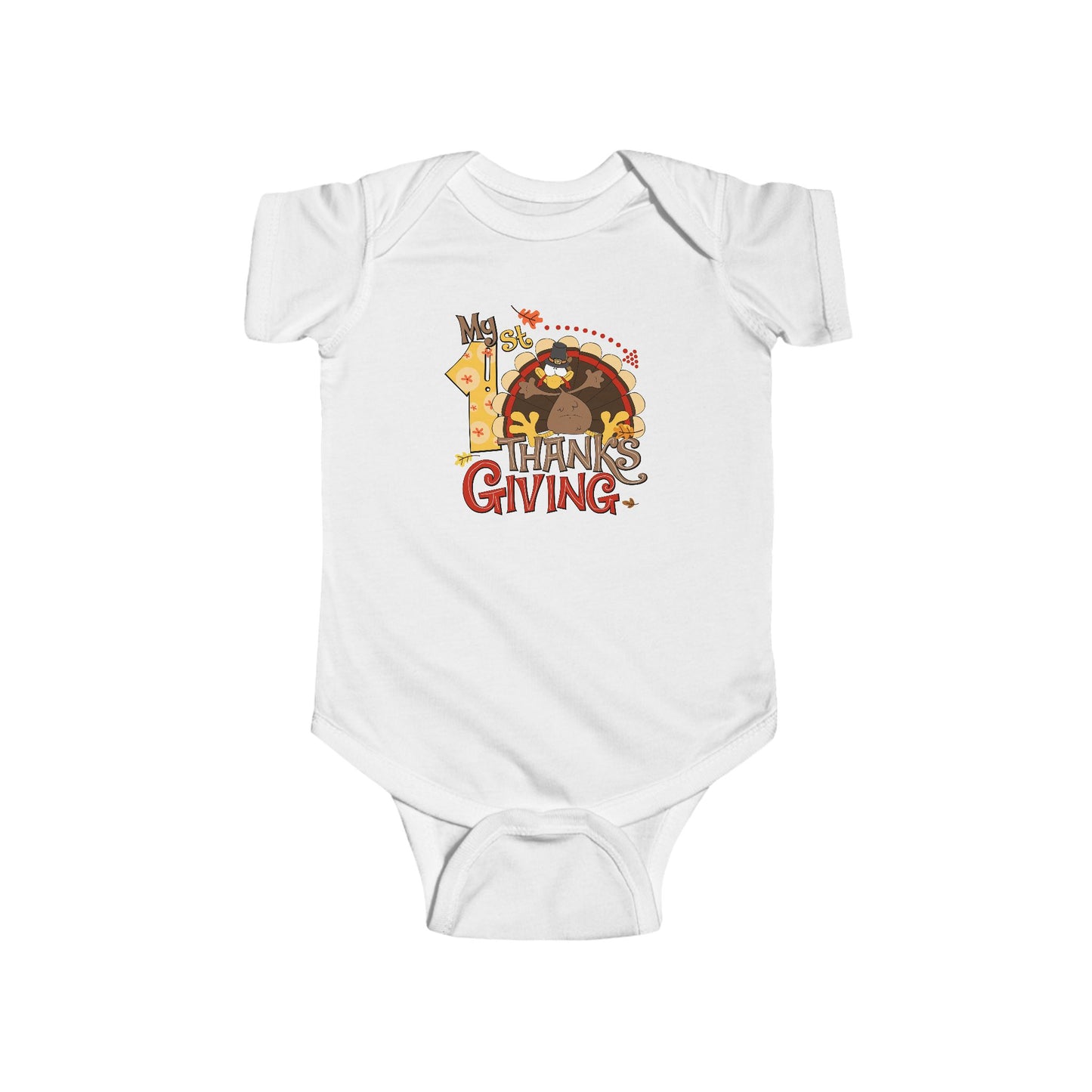 Copy of 🦃👶 My 1st Thanksgiving Baby Onesie – Pumpkin & Pilgrim Hat Outfit for Boys 🍂🧡