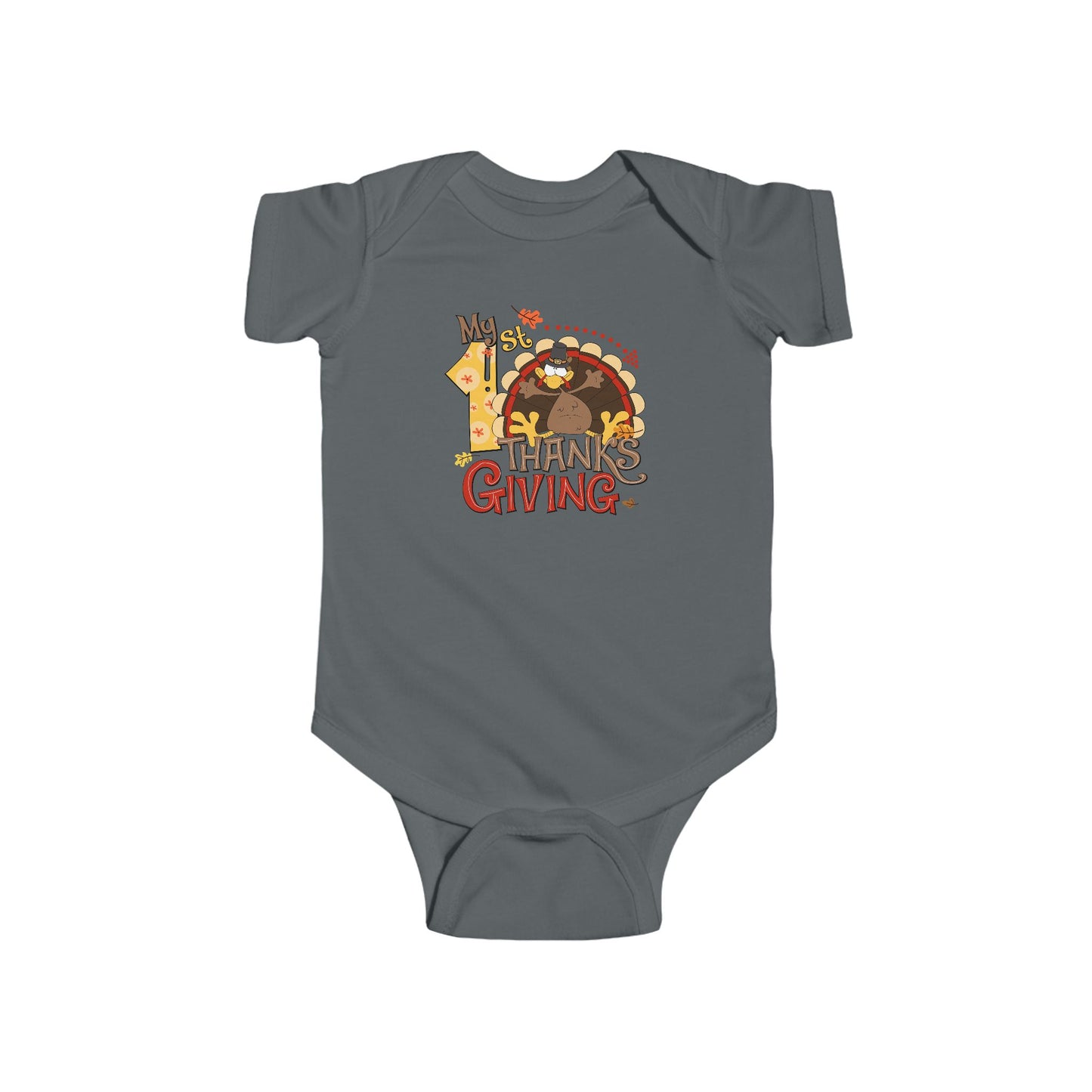 Copy of 🦃👶 My 1st Thanksgiving Baby Onesie – Pumpkin & Pilgrim Hat Outfit for Boys 🍂🧡