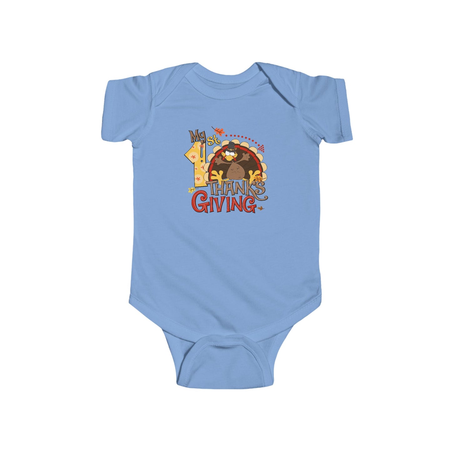 Copy of 🦃👶 My 1st Thanksgiving Baby Onesie – Pumpkin & Pilgrim Hat Outfit for Boys 🍂🧡