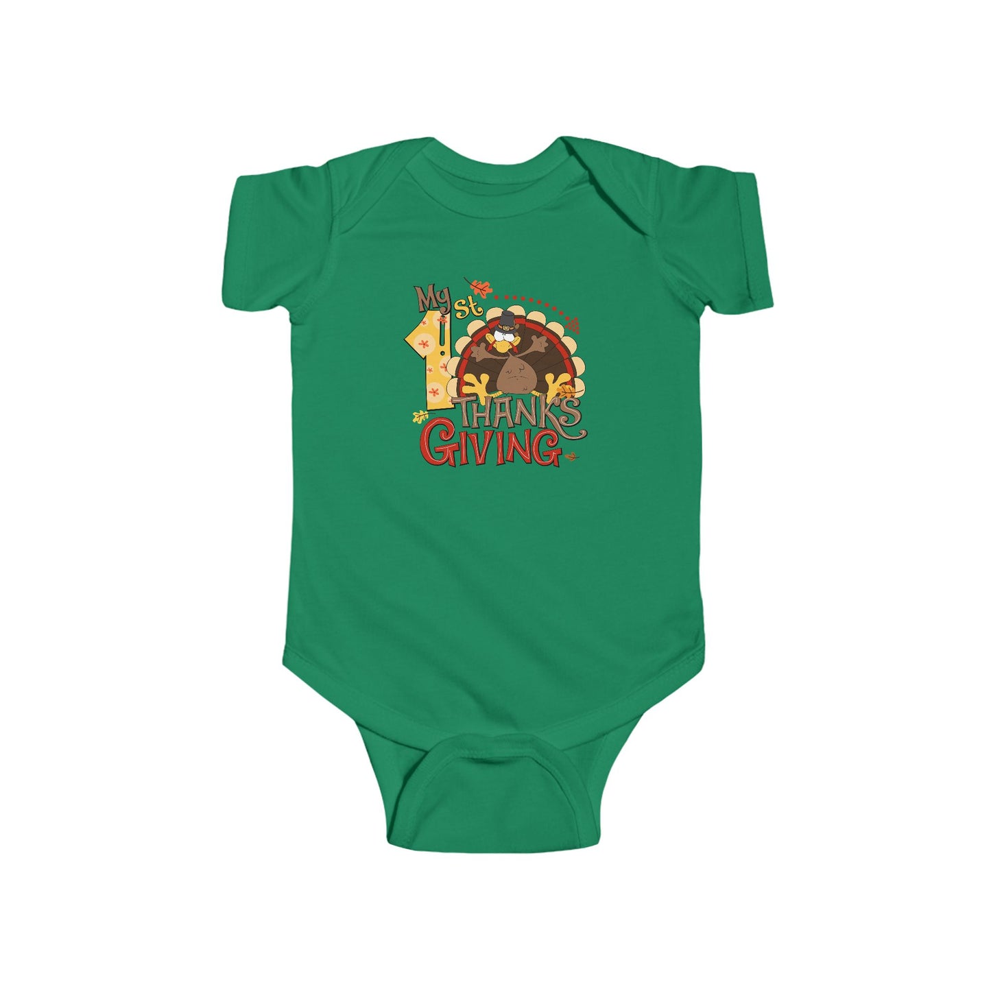 Copy of 🦃👶 My 1st Thanksgiving Baby Onesie – Pumpkin & Pilgrim Hat Outfit for Boys 🍂🧡