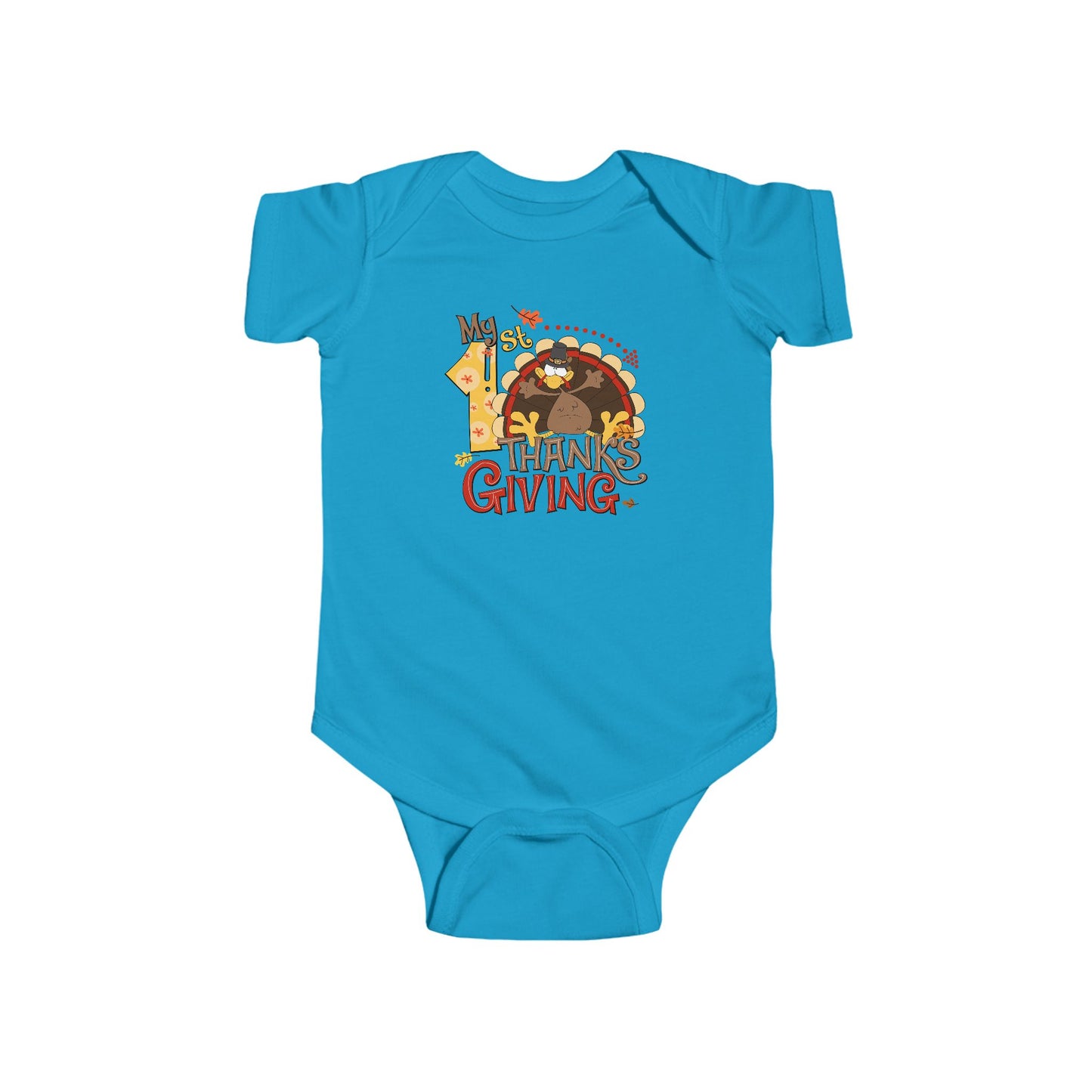 Copy of 🦃👶 My 1st Thanksgiving Baby Onesie – Pumpkin & Pilgrim Hat Outfit for Boys 🍂🧡