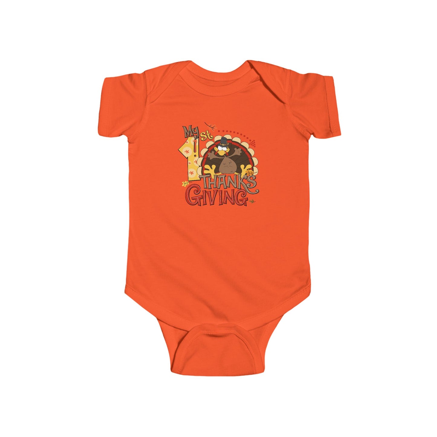 Copy of 🦃👶 My 1st Thanksgiving Baby Onesie – Pumpkin & Pilgrim Hat Outfit for Boys 🍂🧡