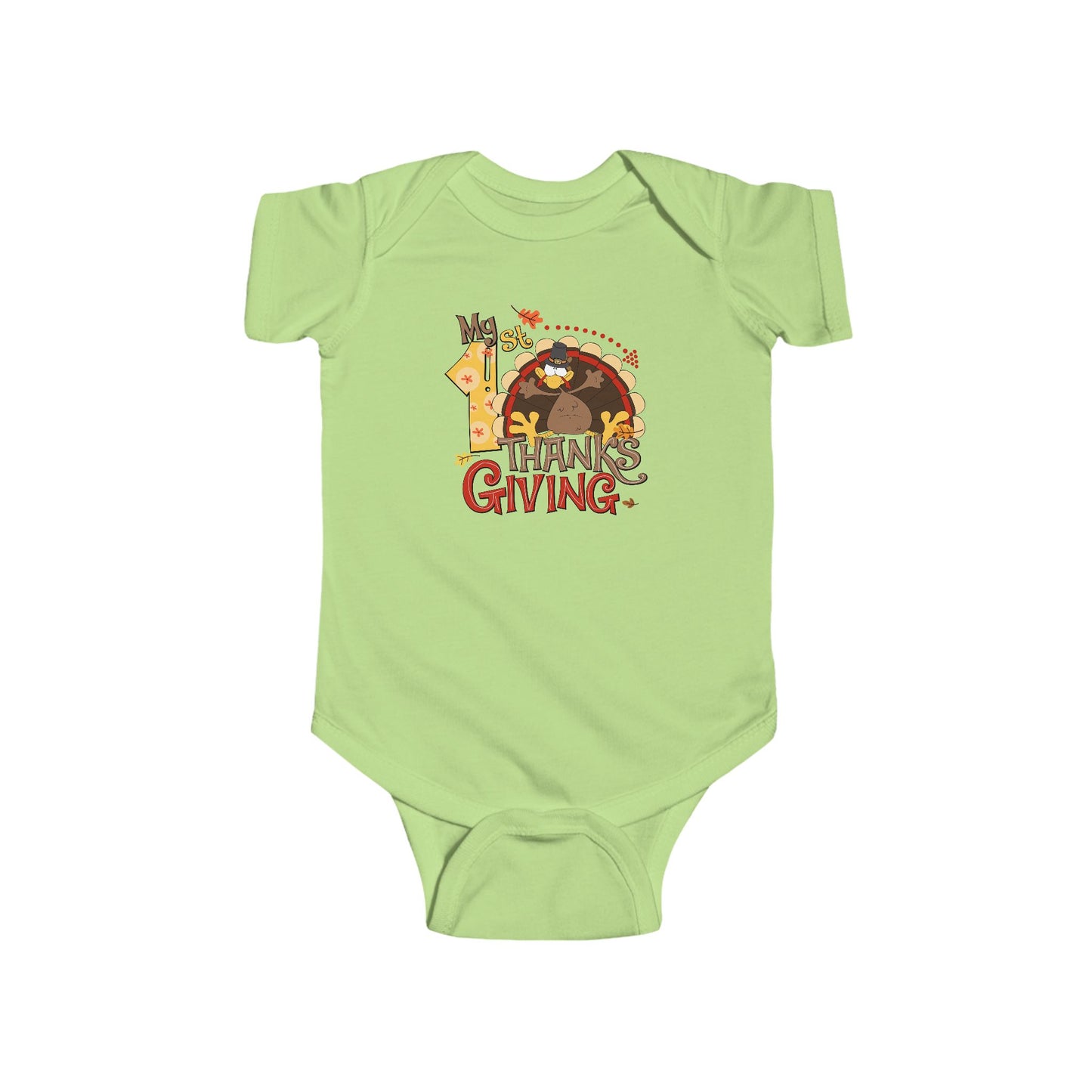Copy of 🦃👶 My 1st Thanksgiving Baby Onesie – Pumpkin & Pilgrim Hat Outfit for Boys 🍂🧡