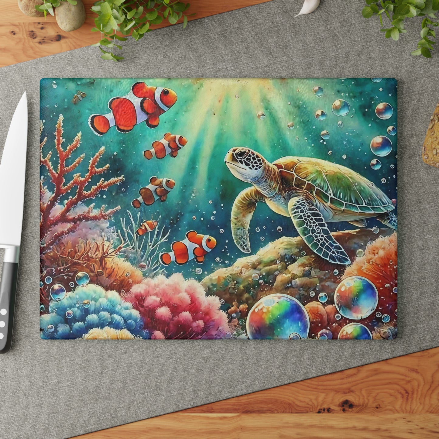 Tabla de cortar de tortuga marina, regalos de tortuga marina, tabla de charcutería, regalo de cumpleaños para hija, regalo de casa de playa, regalo de Navidad para mamá, regalos para esposa