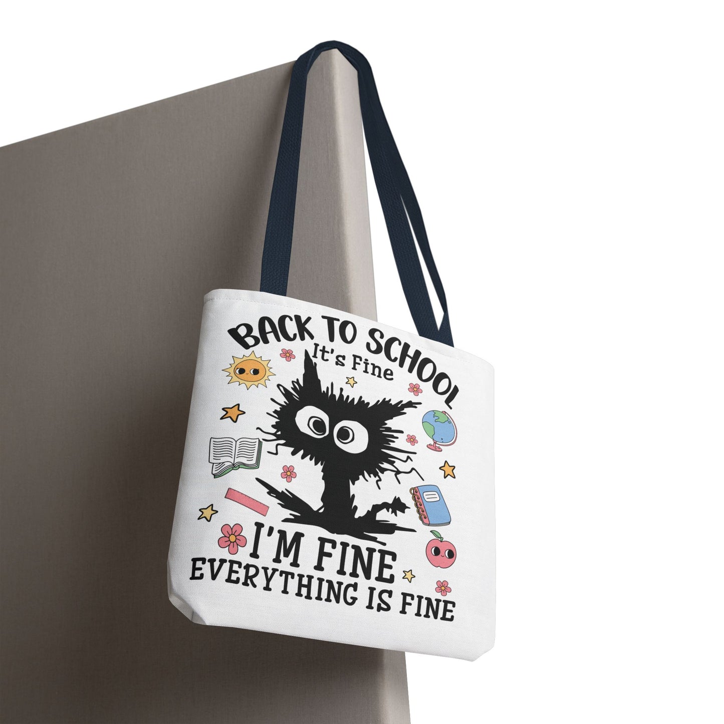 👀 I See Smart People Tote – Kawaii School Vibes with a Clever Twist 🍎