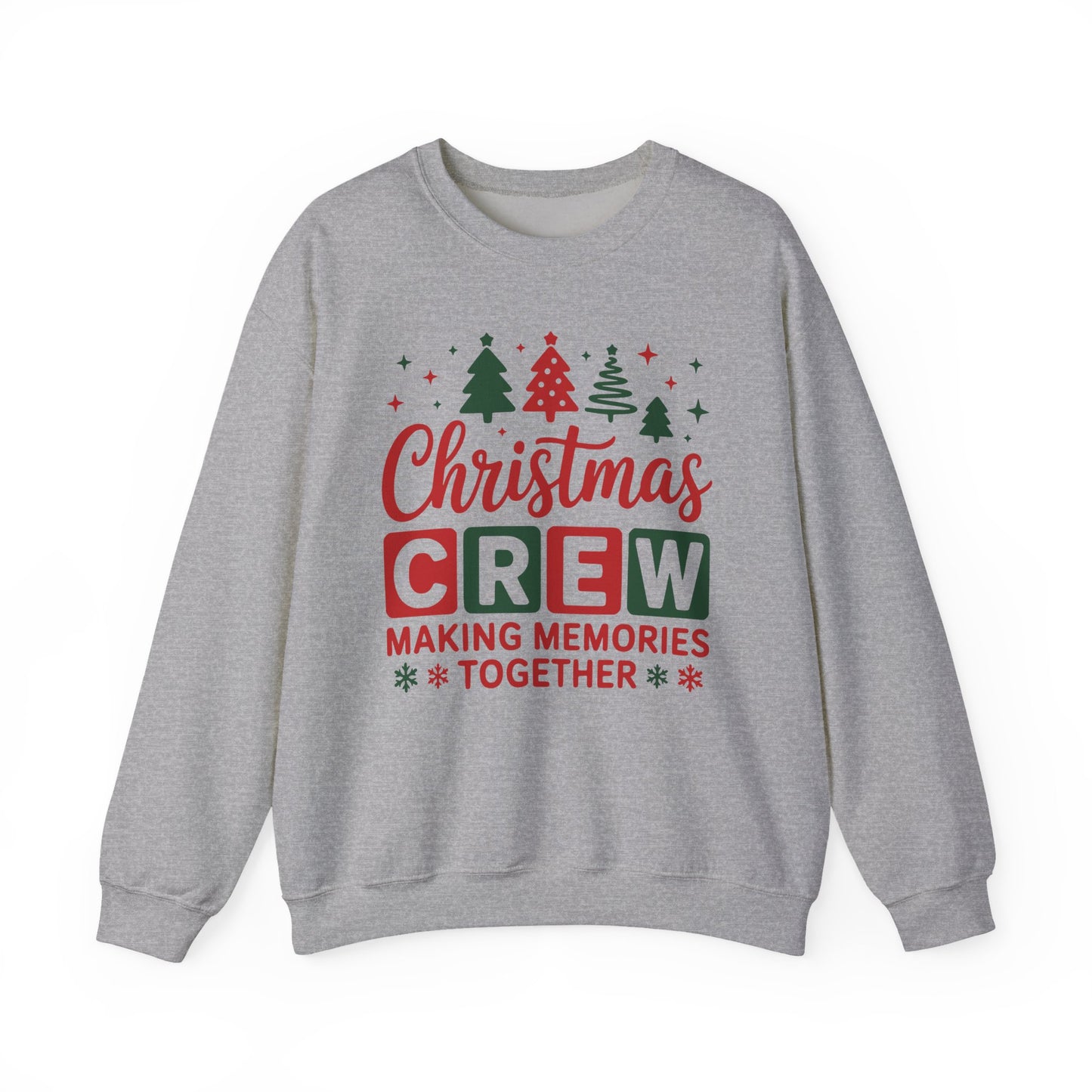 🎄✨ Christmas Crew Sweatshirt – Matching Holiday Outfit for Festive Fun
