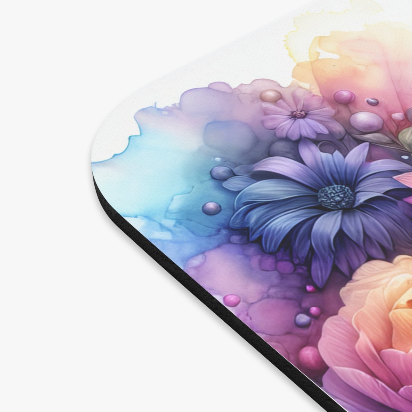 🖱️🐘🌺 Neapolitan Mastiff Mouse Pad – Gentle Giant with Sunflowers & Florals
