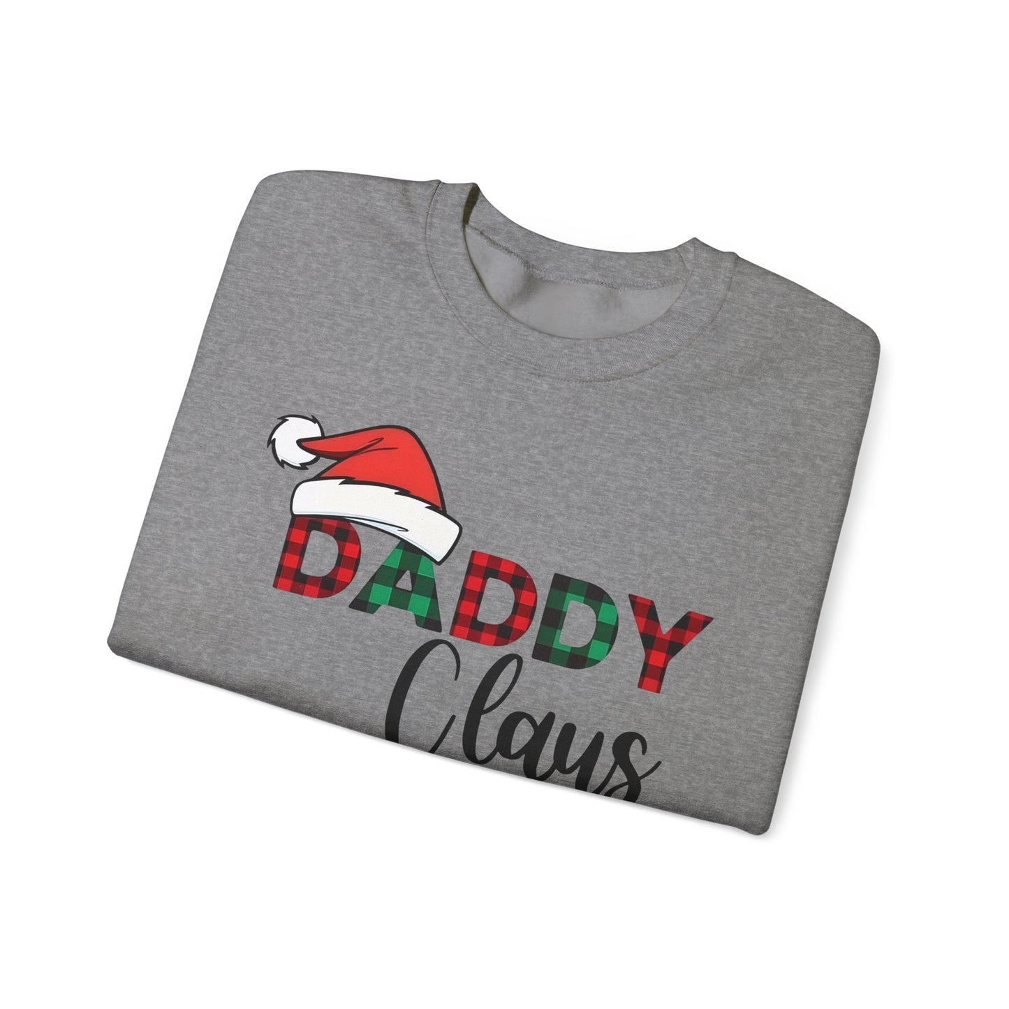 🎅❤️ Daddy Claus Sweatshirt – Cozy Holiday Style for Festive Dads ❄️✨