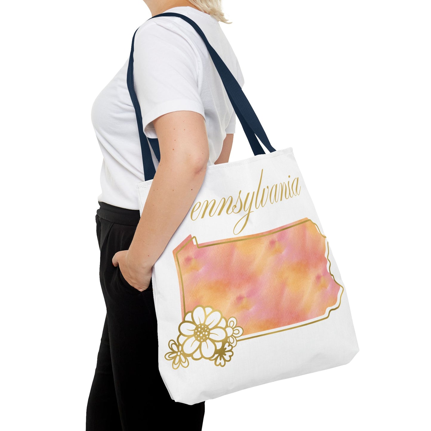 🌸 Pennsylvania State Floral Tote Bag – Elegant, Practical & Historic Charm 👜