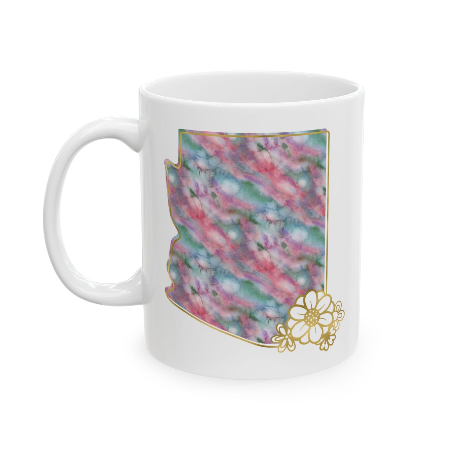 ☕ Home is Where the ❤️ Is – Arizona Mug – Desert Charm in Every Sip 🌵