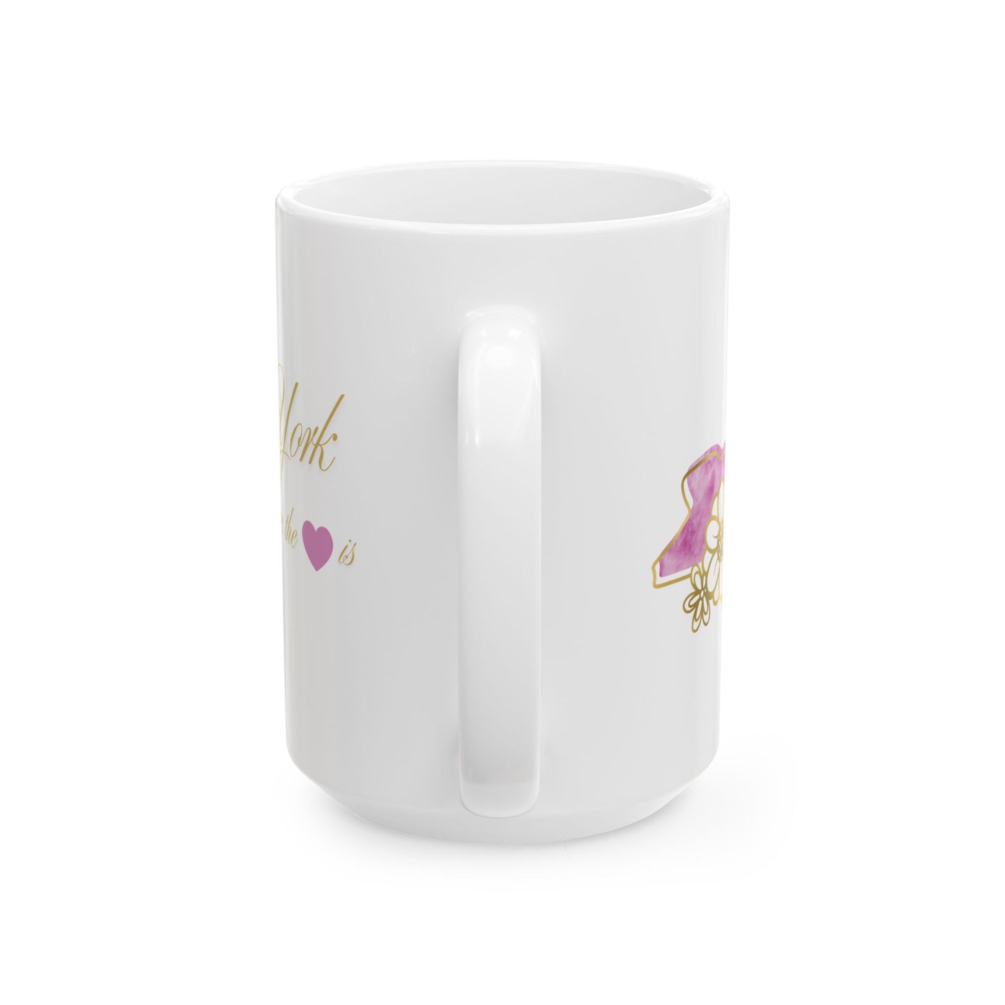 ☕ Home is Where the ❤️ Is – New York Mug – City Lights & Cozy Sips 🗽