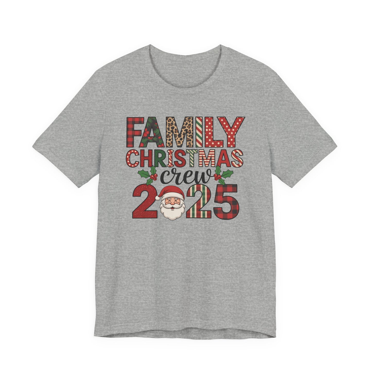 🎅 Family Christmas Crew 2025 T-Shirt – Matching Holiday Santa Tee 🌲✨