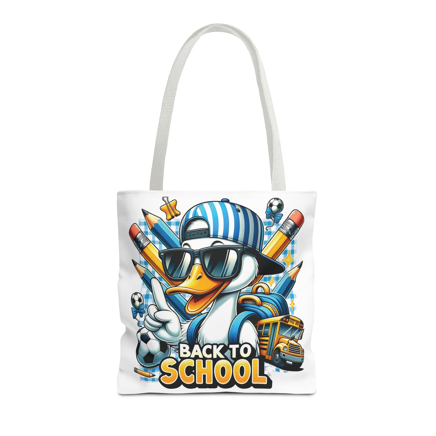 🦆 Cool Duck Back to School Tote – Waddle into the School Year in Style 🏫