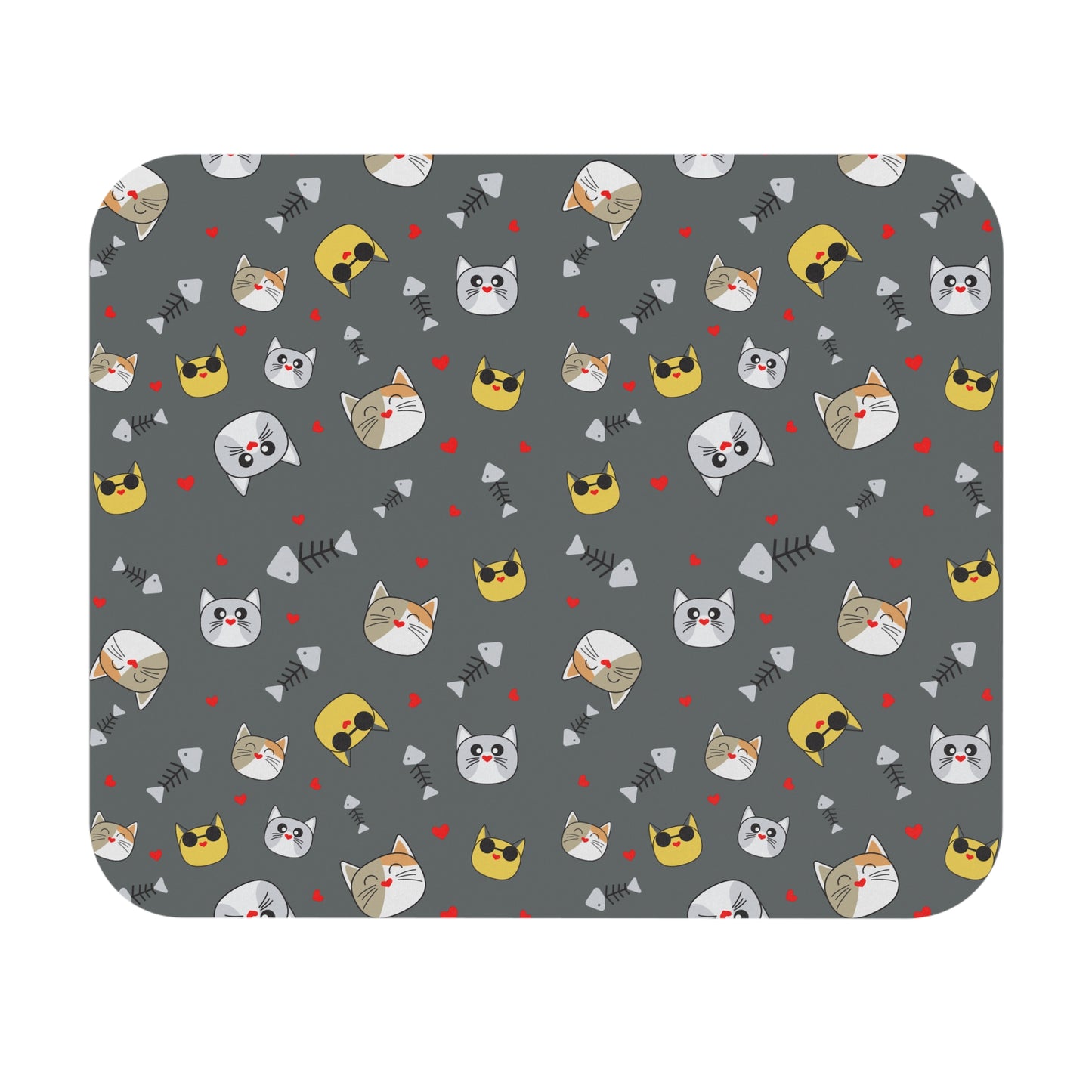 Alfombrilla de ratón con diseño de gato: ¡el complemento perfecto para cualquier escritorio!