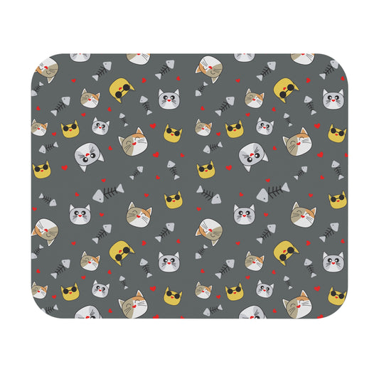 Alfombrilla de ratón con diseño de gato: ¡el complemento perfecto para cualquier escritorio!