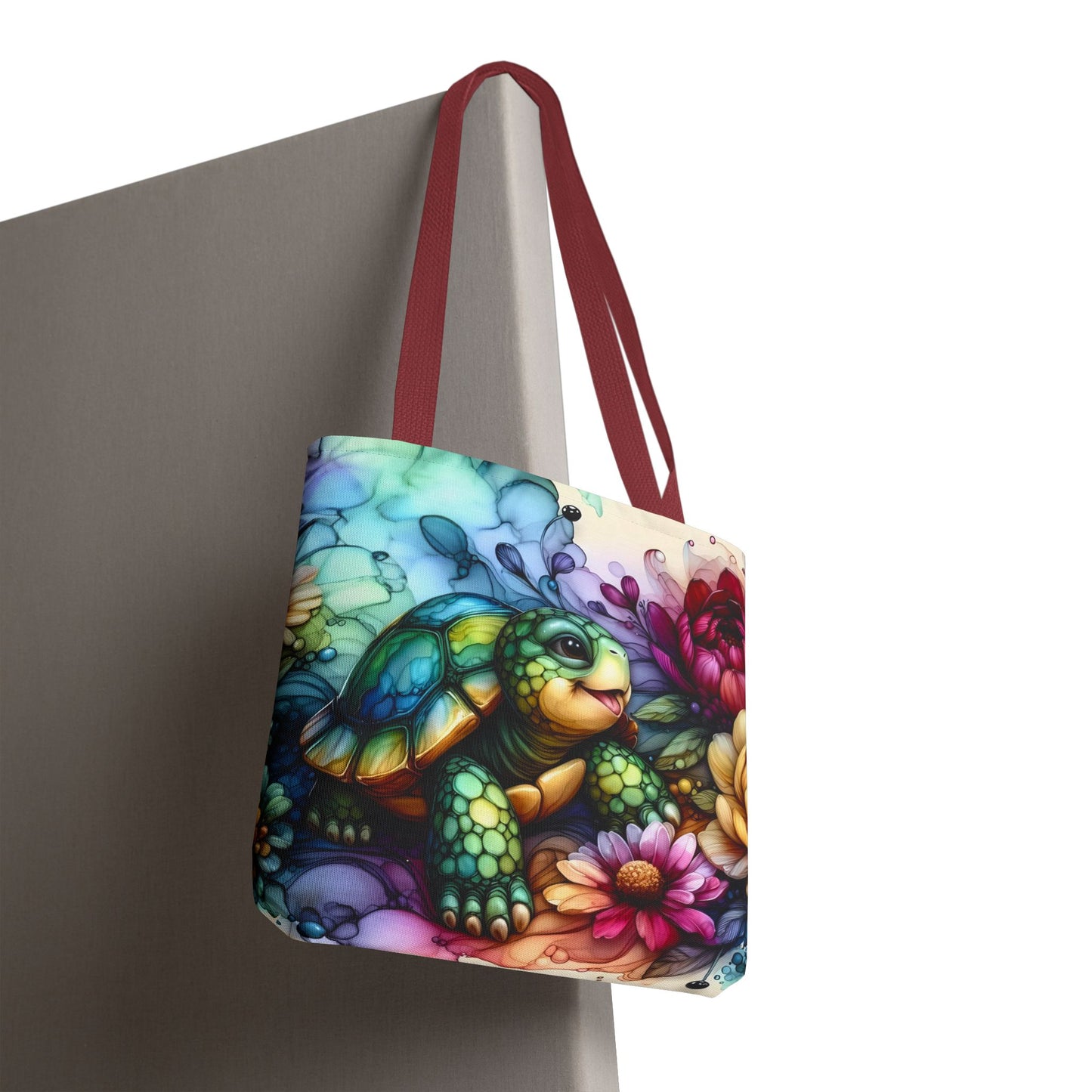 Bolsa de mano - Diseño de tortugas coloridas