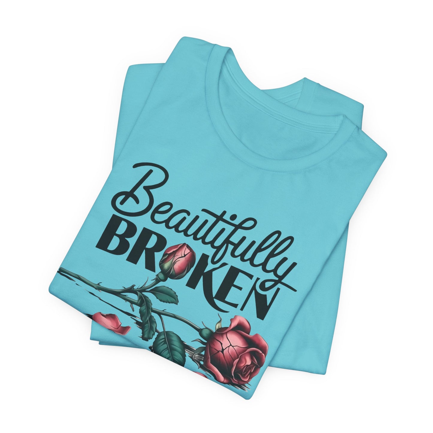Camiseta Rosa “Beautifully Broken”: una camiseta empoderante con una elegancia suave